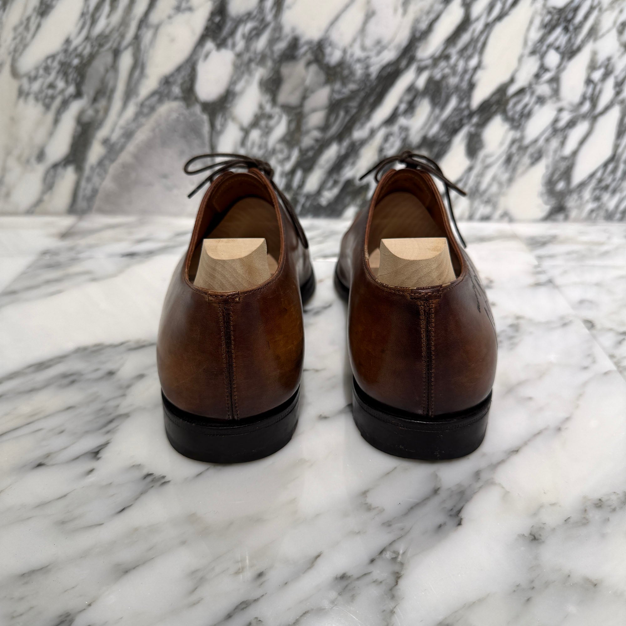 Berluti Galet Oxford Leather Lace Up Shoes Size 6 1/2(JP25.5) ベルルッティ ガレ オックスフォード レザー レースアップシューズ サイズ6 1/2(JP25.5)
