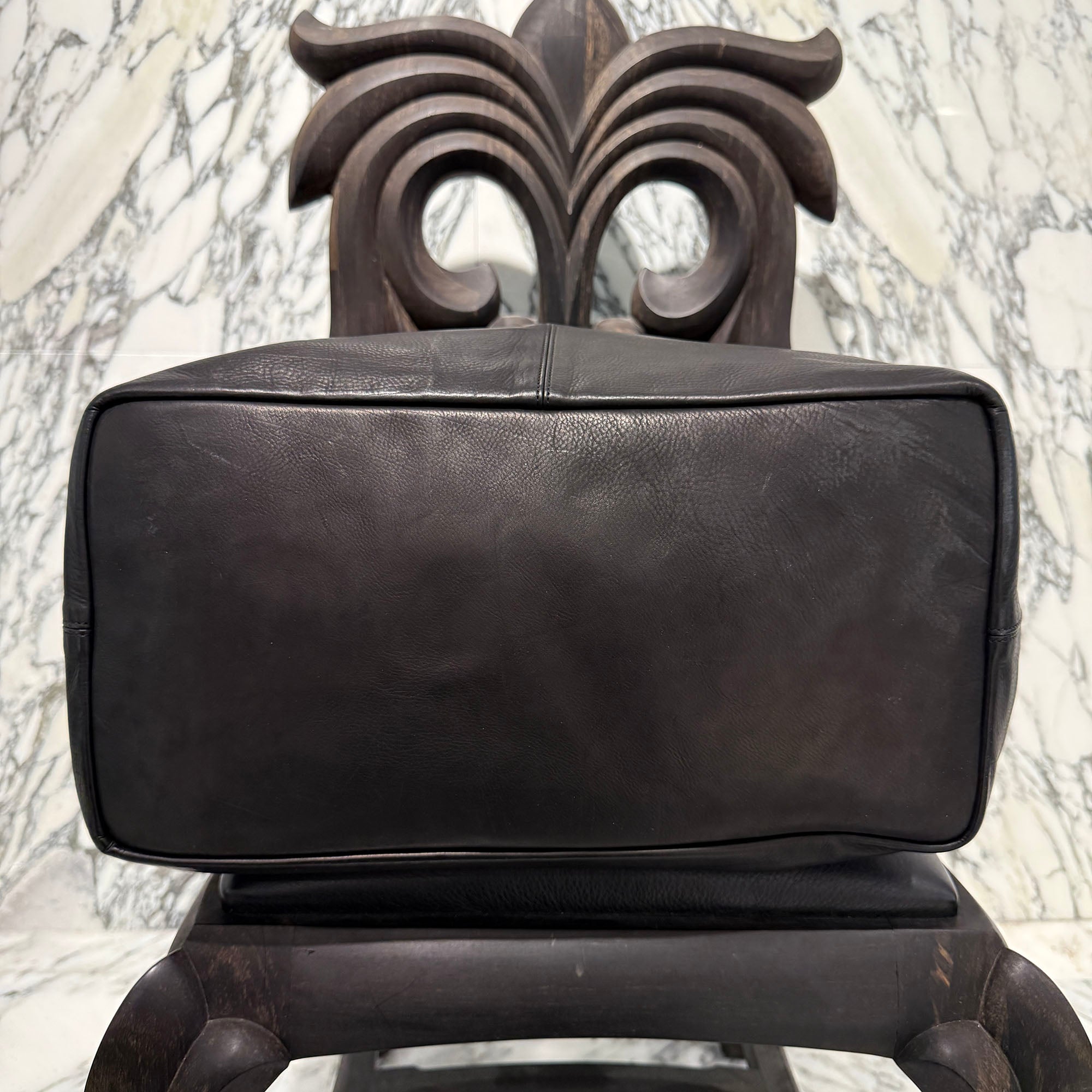 CHROME HEARTS LUCILLE Leather Tote Bag クロムハーツ ルシール レザー トートバッグ
