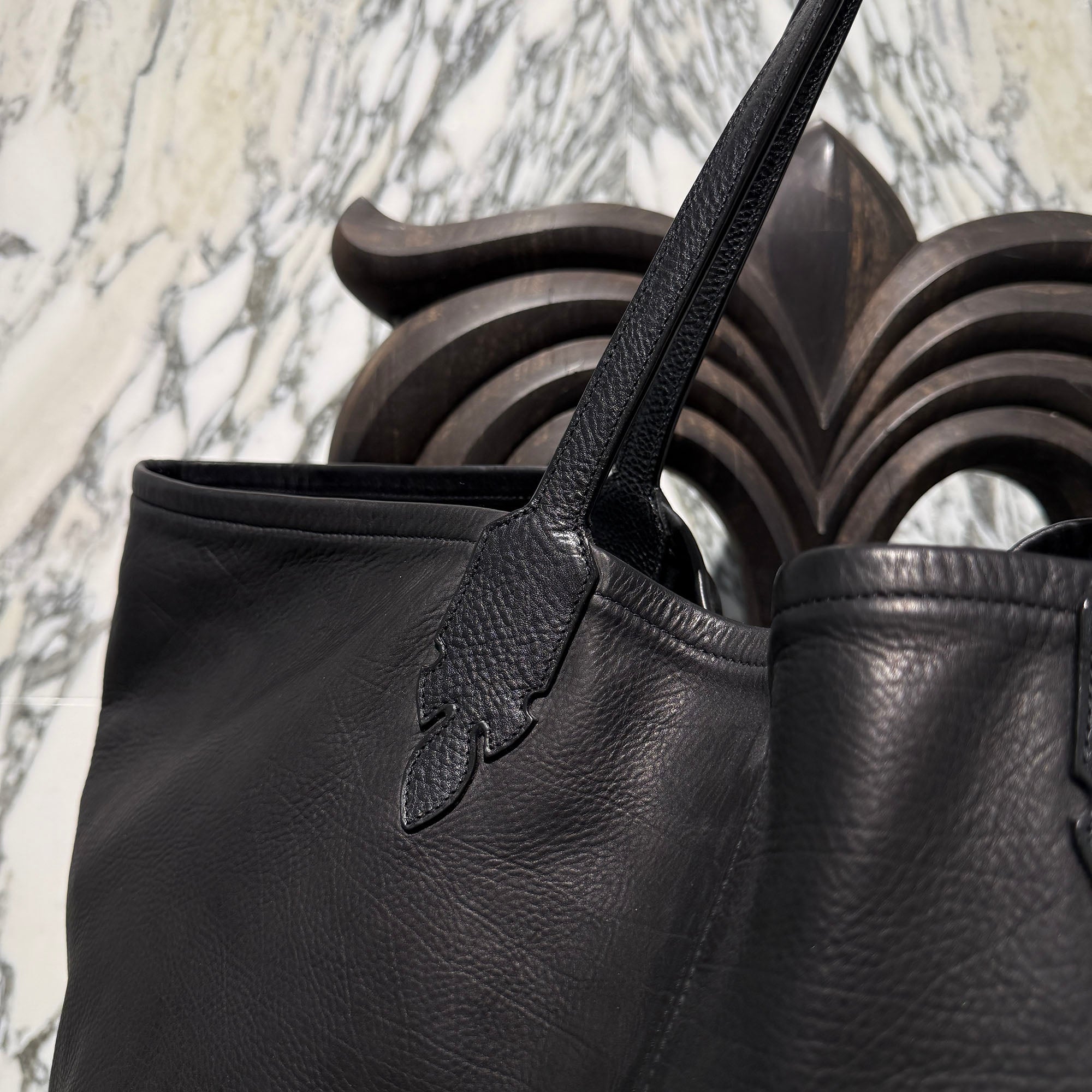 CHROME HEARTS LUCILLE Leather Tote Bag クロムハーツ ルシール レザー トートバッグ