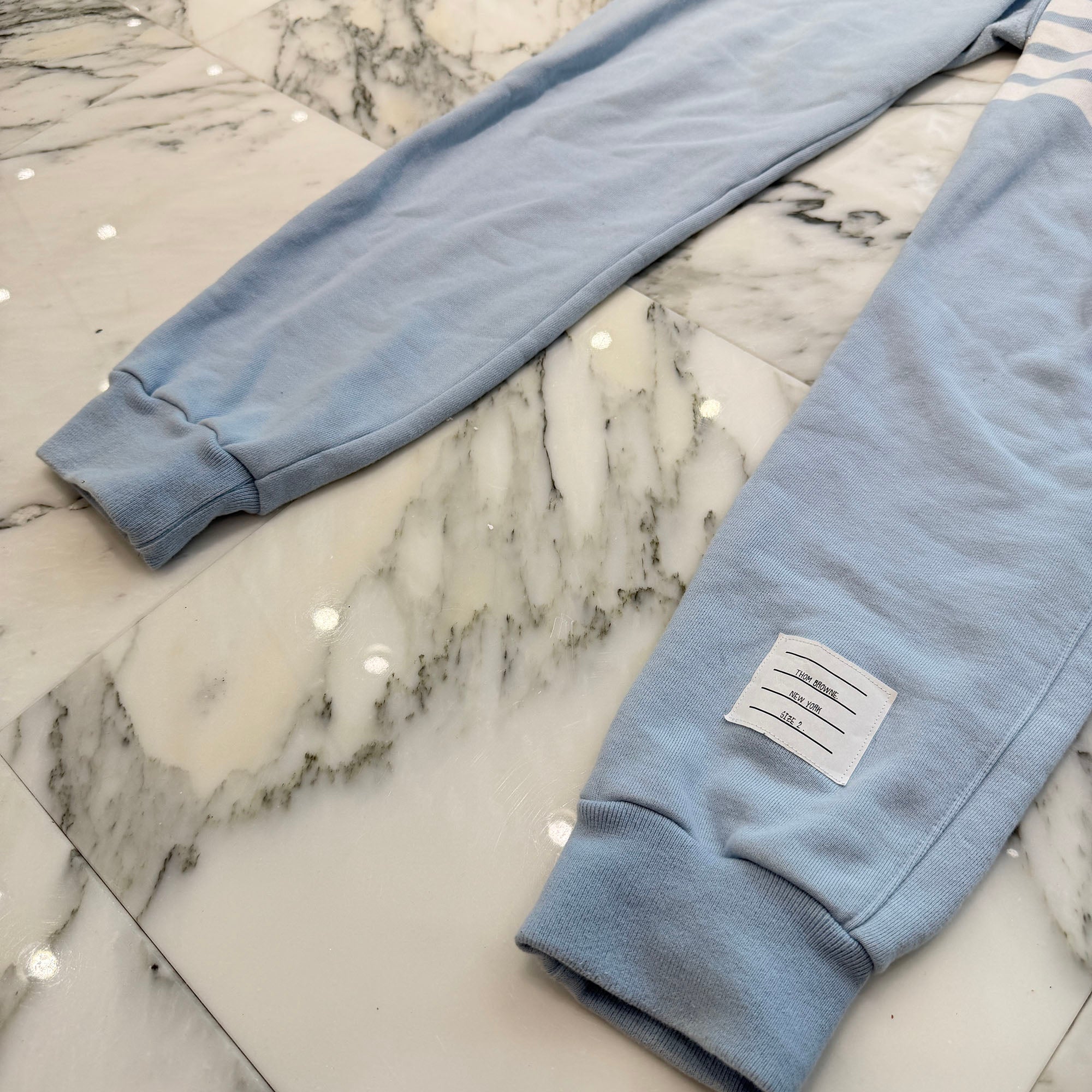 THOM BROWNE 2024SS 4BAR Classic Sweat Pants MJW008H-00535480 Size 2 トムブラウン 4BAR クラシック スウェットパンツ サイズ2