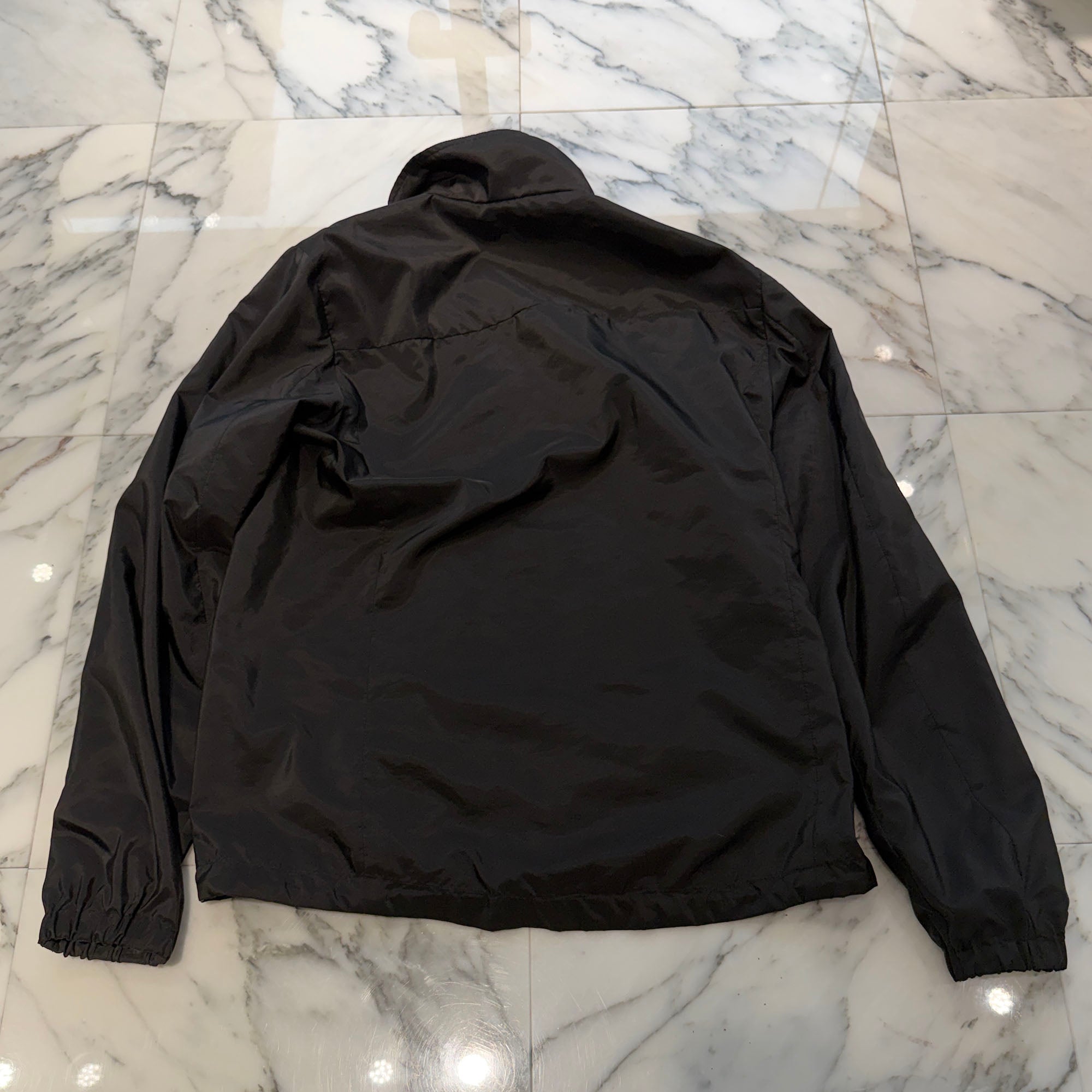PRADA 2023AW Triangle Logo Plate Reversible Zip Up Jacket SGH057 RWM0 Size 52 プラダ トライアングルロゴプレート リバーシブル ジップアップ ジャケット サイズ52