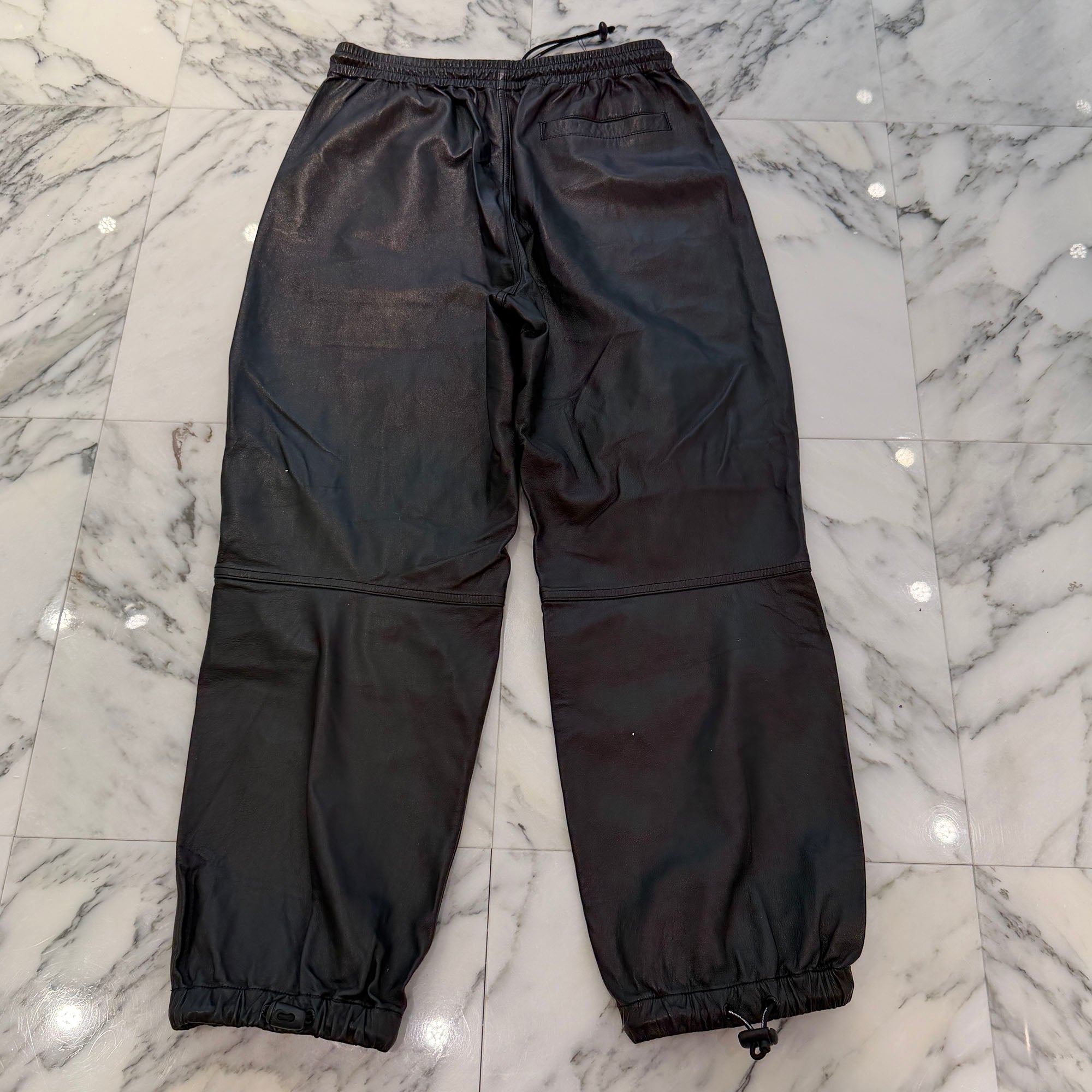 Alexander Wang Lamb Leather Tapered Pants Size M アレキサンダーワン ラムレザー テーパードパンツ サイズM