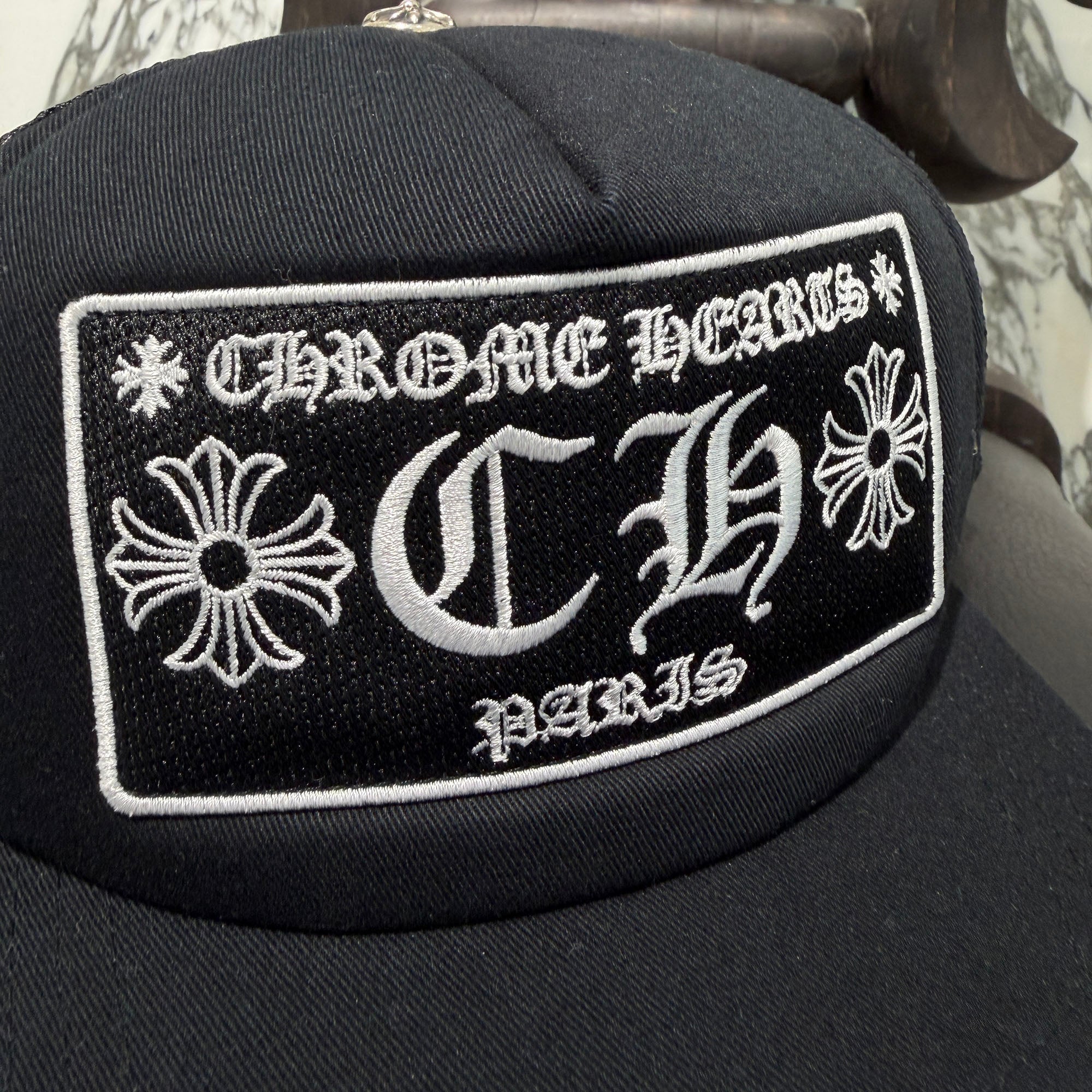 CHROME HEARTS Paris Limited Trucker Cap Size ONE SIZE (51-61) クロムハーツ パリス限定 トラッカーキャップ サイズONE SIZE (51-61)