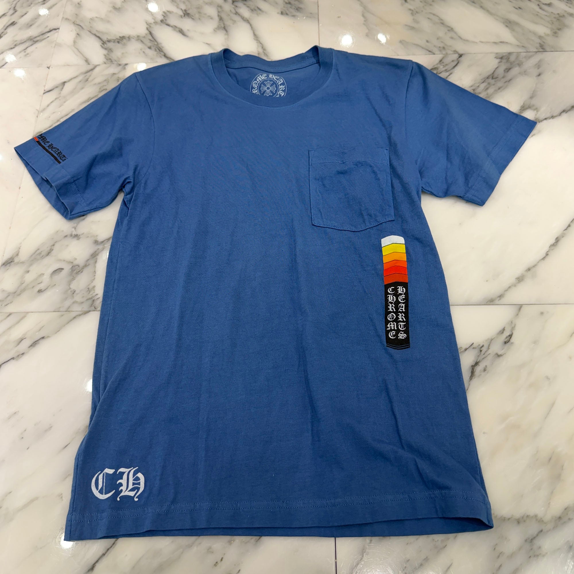 CHROME HEARTS Neon Bar Logo Tee Size S クロムハーツ ネオンバーロゴTシャツ サイズS