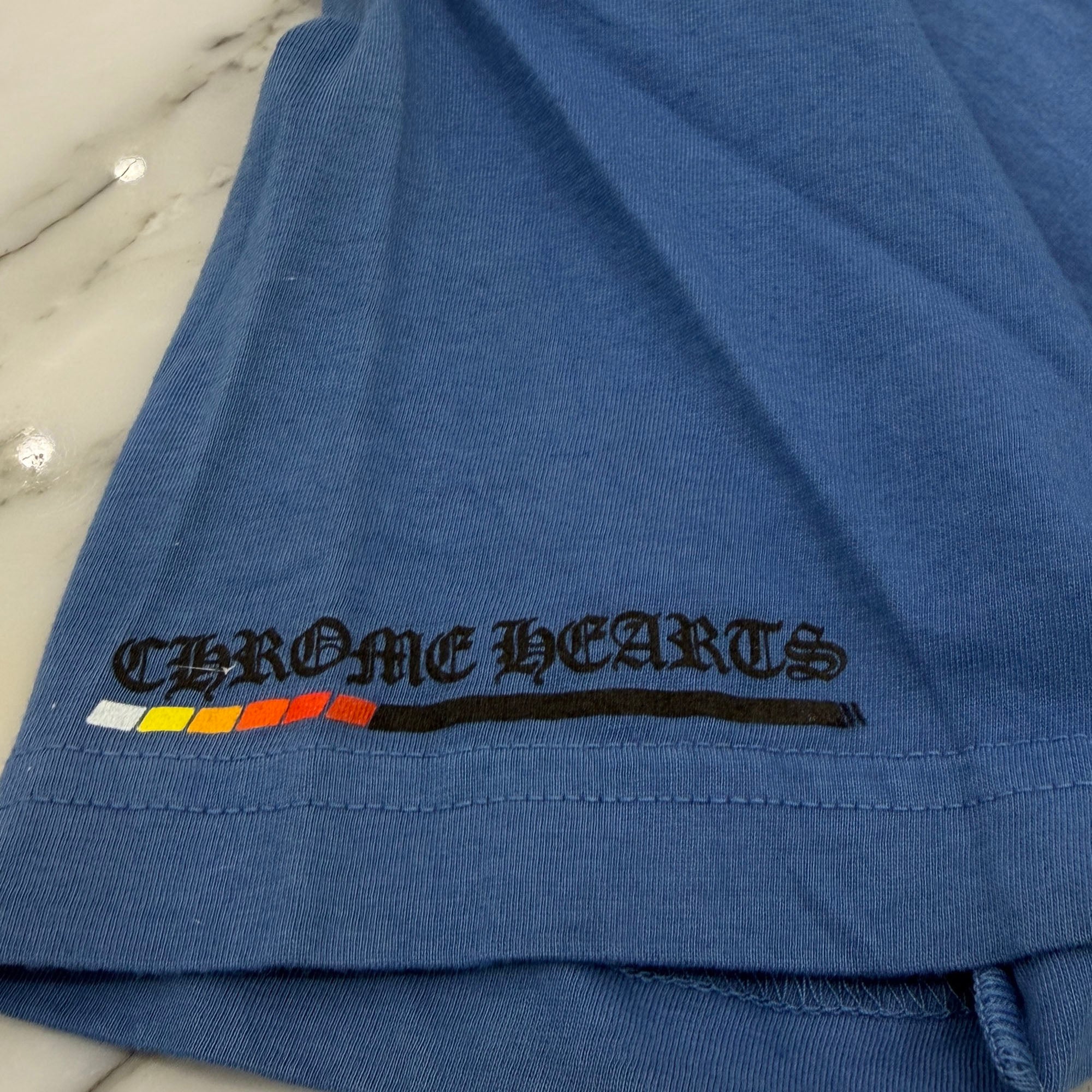 CHROME HEARTS Neon Bar Logo Tee Size S クロムハーツ ネオンバーロゴTシャツ サイズS
