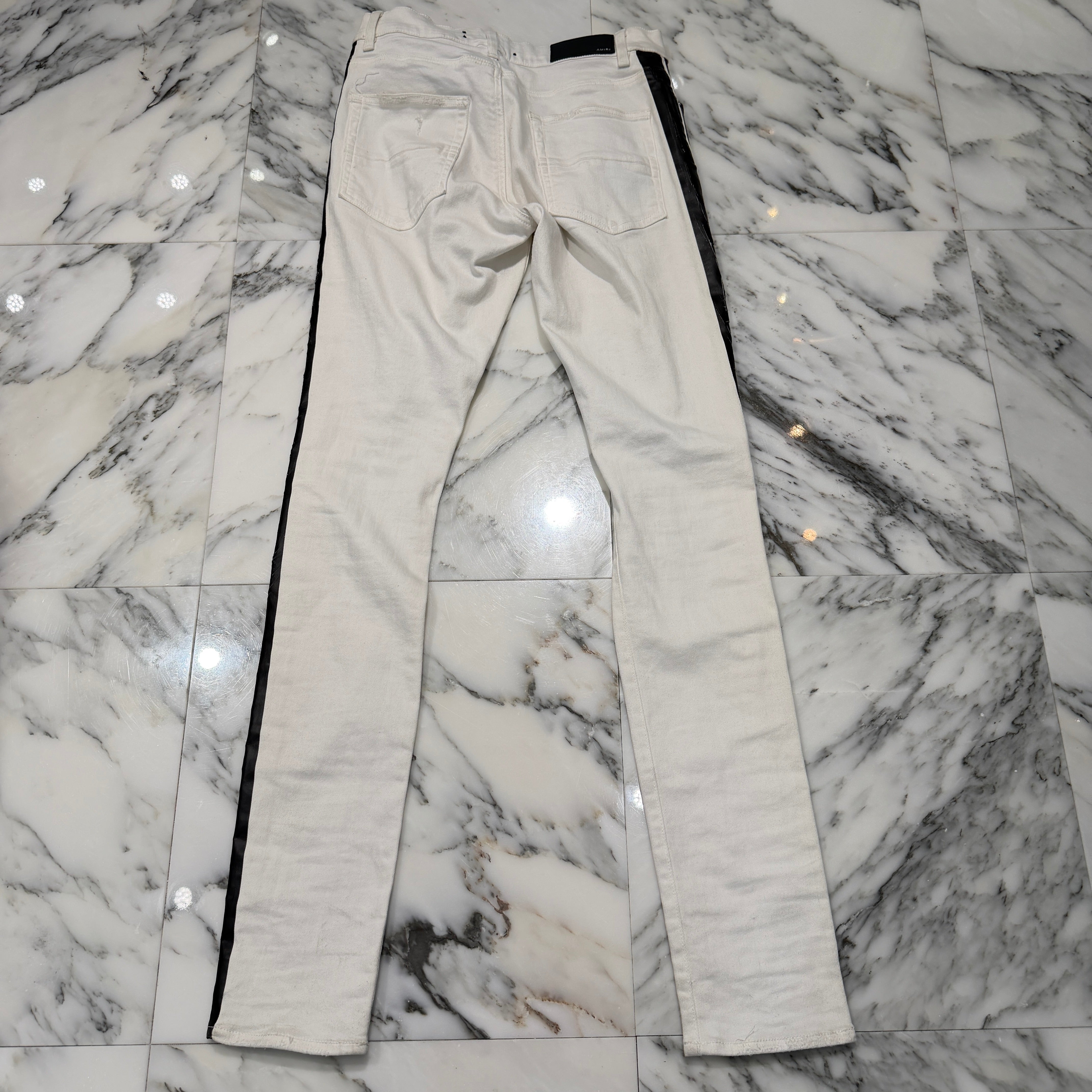 AMIRI Side Line Damaged Skinny Denim Pants Size 30 アミリ サイドライン ダメージ スキニー デニムパンツ サイズ30