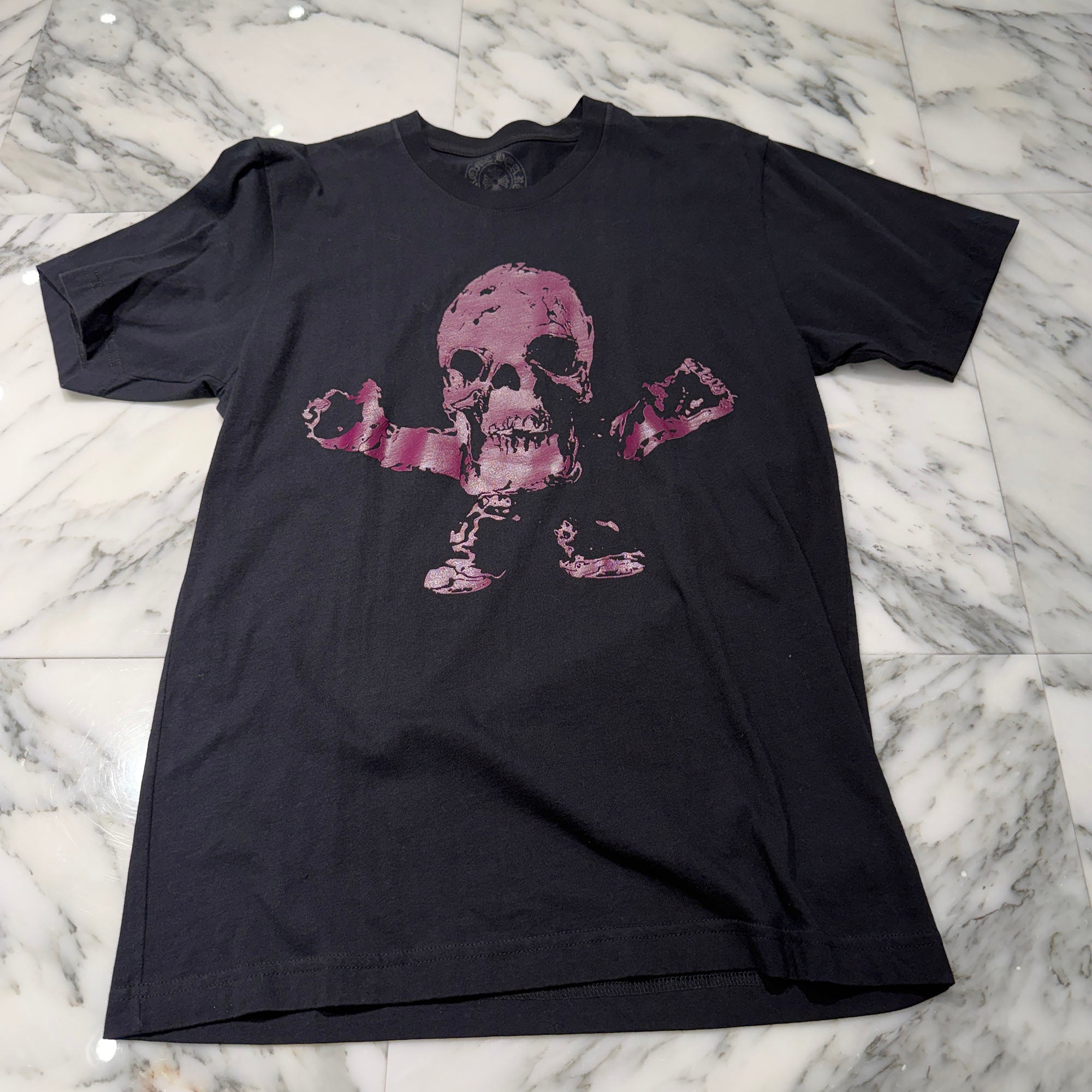 CHROME HEARTS FOTI Harris Teeter Print Tee Size M クロムハーツ フォティ・ハリスティーター プリント Tシャツ サイズM