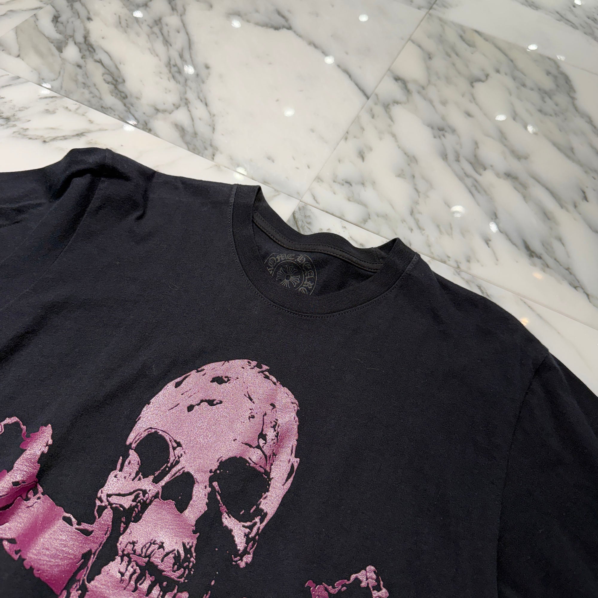CHROME HEARTS FOTI Harris Teeter Print Tee Size M クロムハーツ フォティ・ハリスティーター プリント Tシャツ サイズM