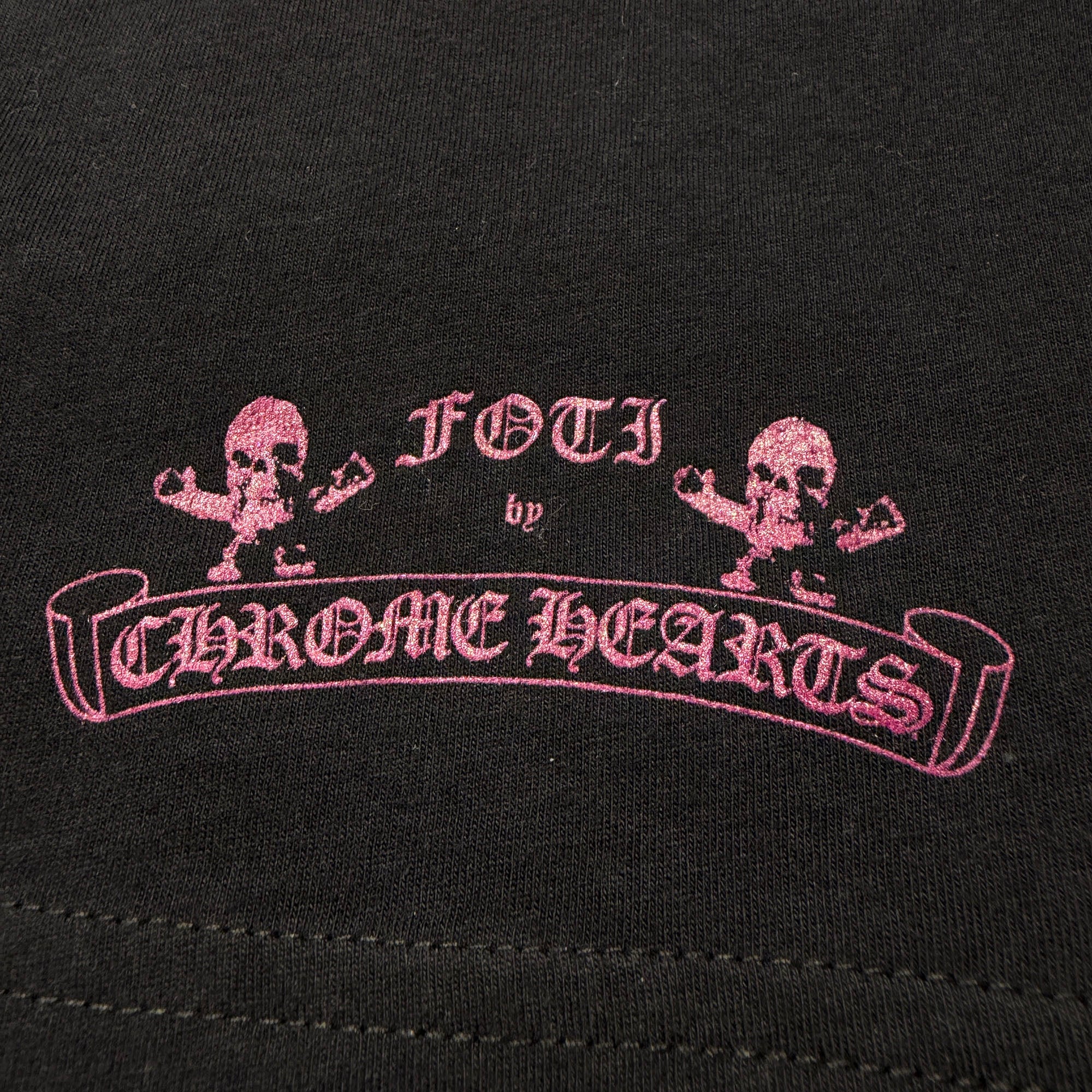 CHROME HEARTS FOTI Harris Teeter Print Tee Size M クロムハーツ フォティ・ハリスティーター プリント Tシャツ サイズM