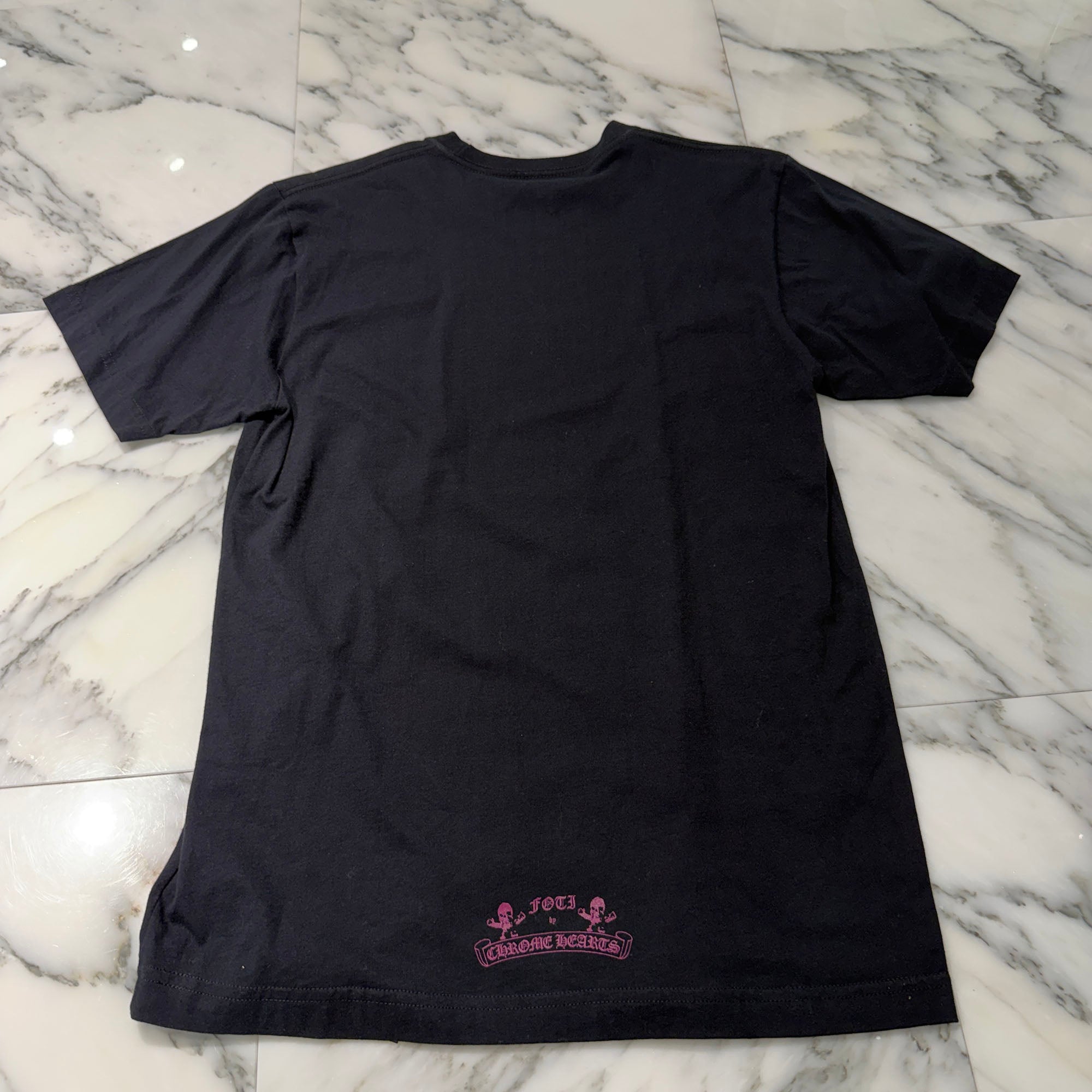 CHROME HEARTS FOTI Harris Teeter Print Tee Size M クロムハーツ フォティ・ハリスティーター プリント Tシャツ サイズM