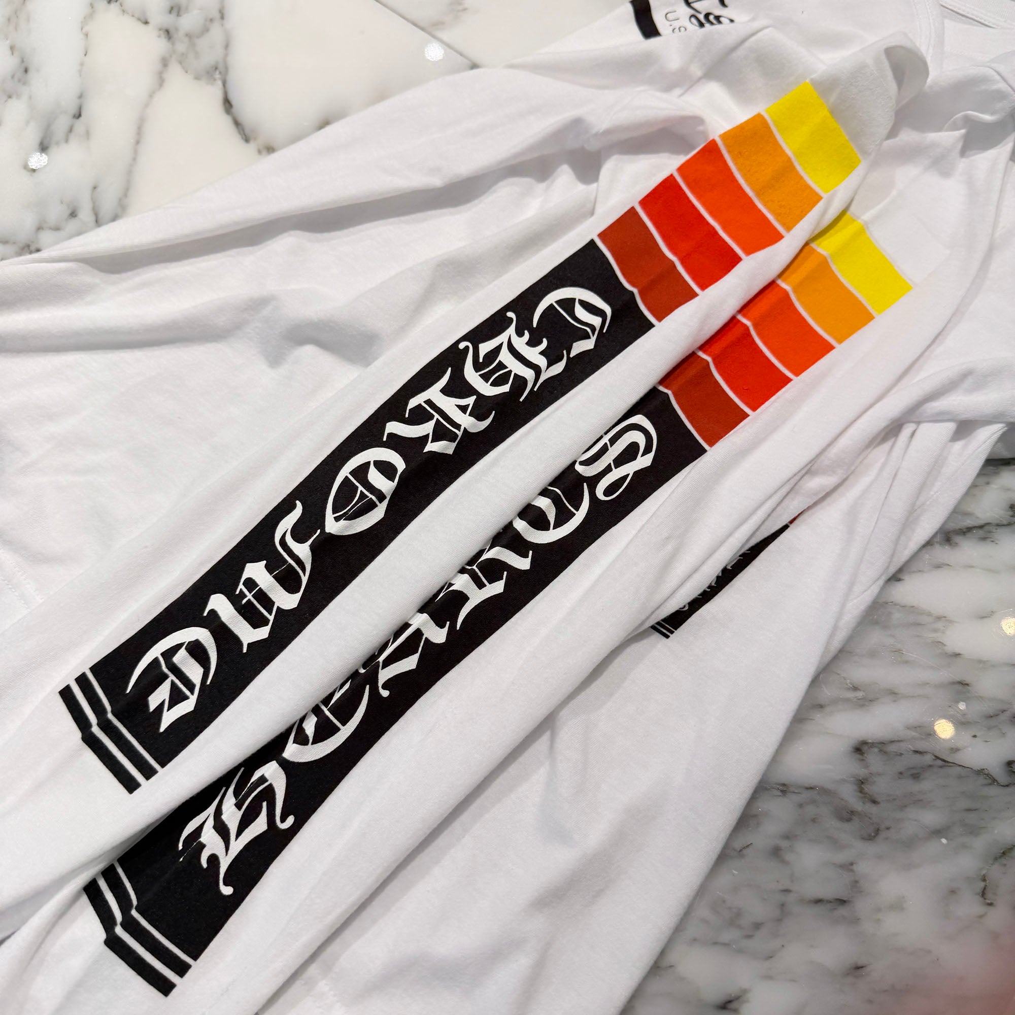 CHROME HEARTS Neon Bar Logo Long Sleeve Tee Size XS クロムハーツ ネオンバー ロゴ ロングスリーブ Tシャツ サイズXS