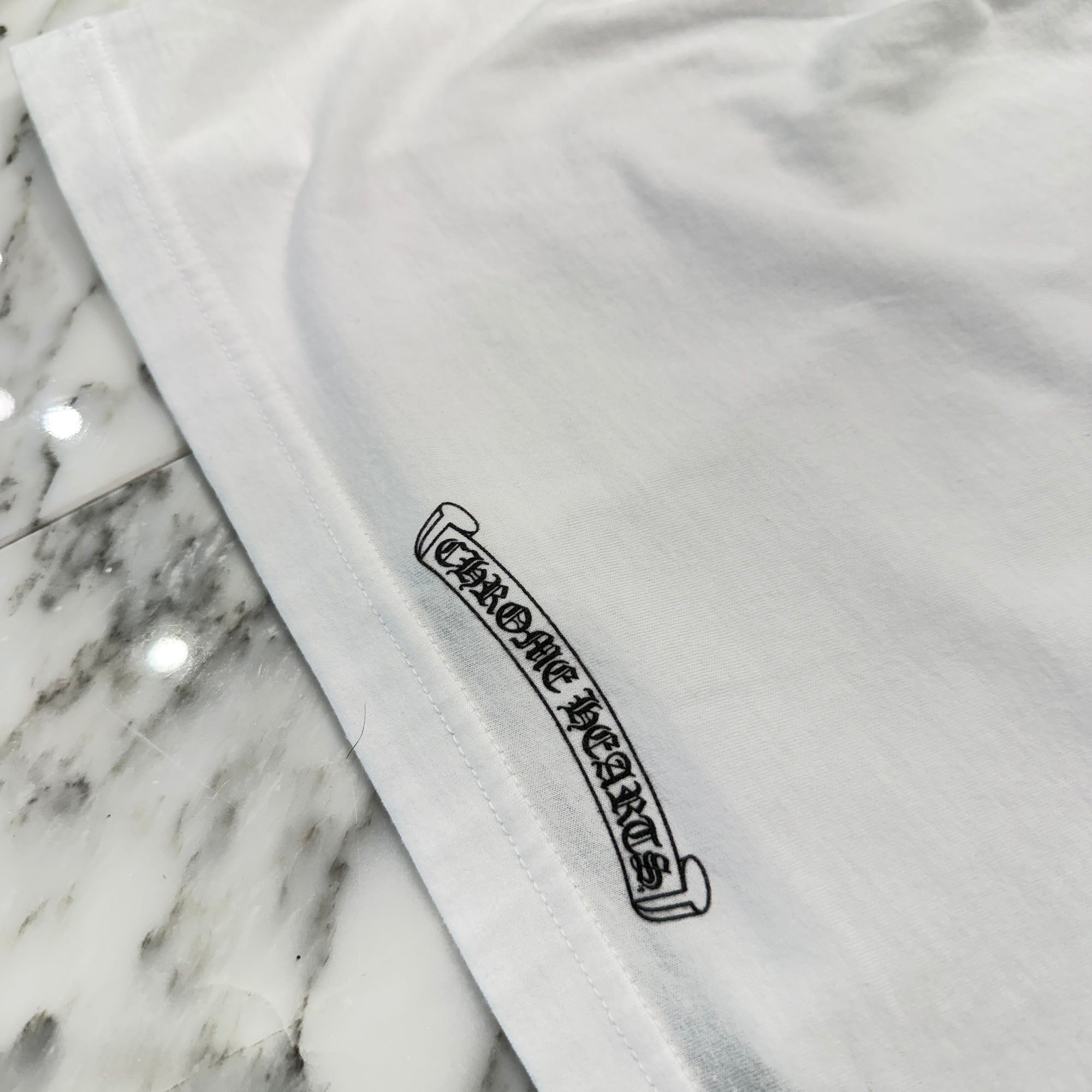CHROME HEARTS Neon Bar Logo Long Sleeve Tee Size XS クロムハーツ ネオンバー ロゴ ロングスリーブ Tシャツ サイズXS