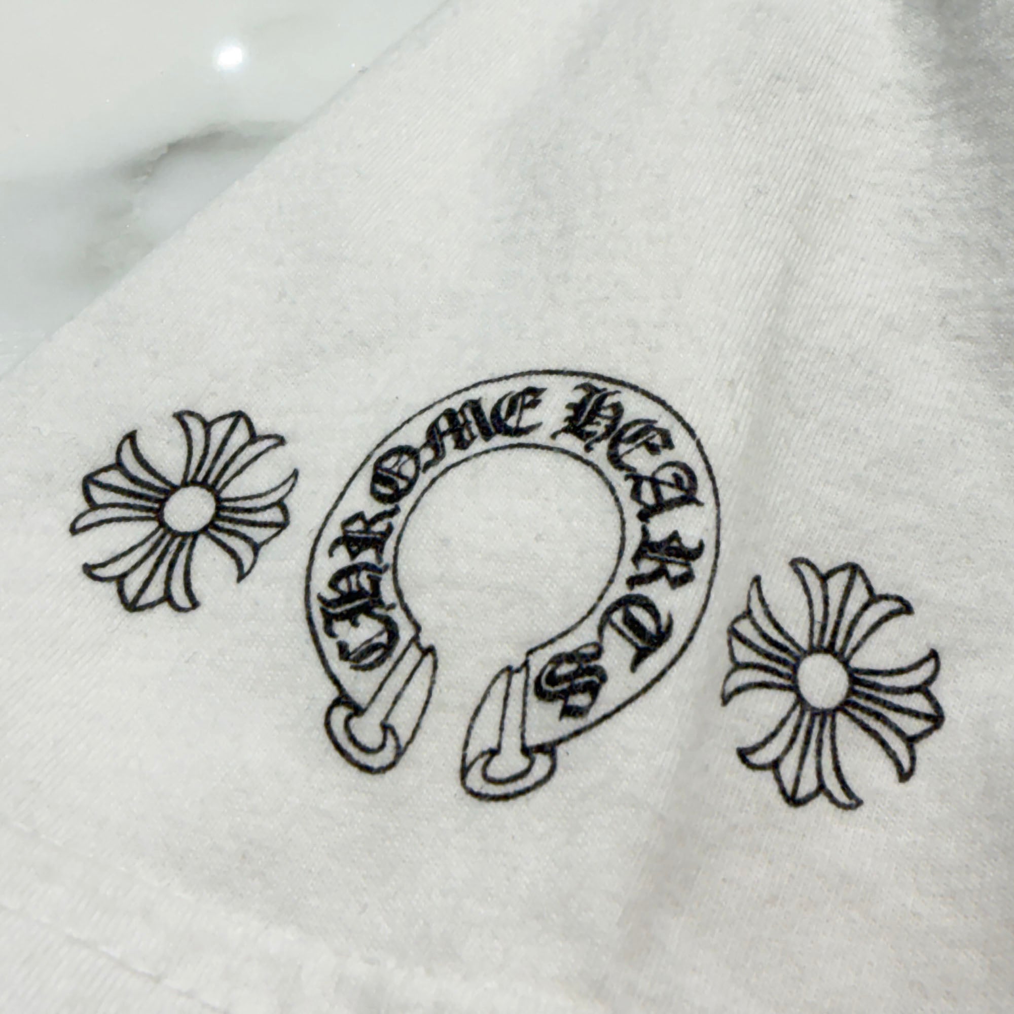 CHROME HEARTS Dagger Eye Chart Tee Size L クロムハーツ ダガーアイ