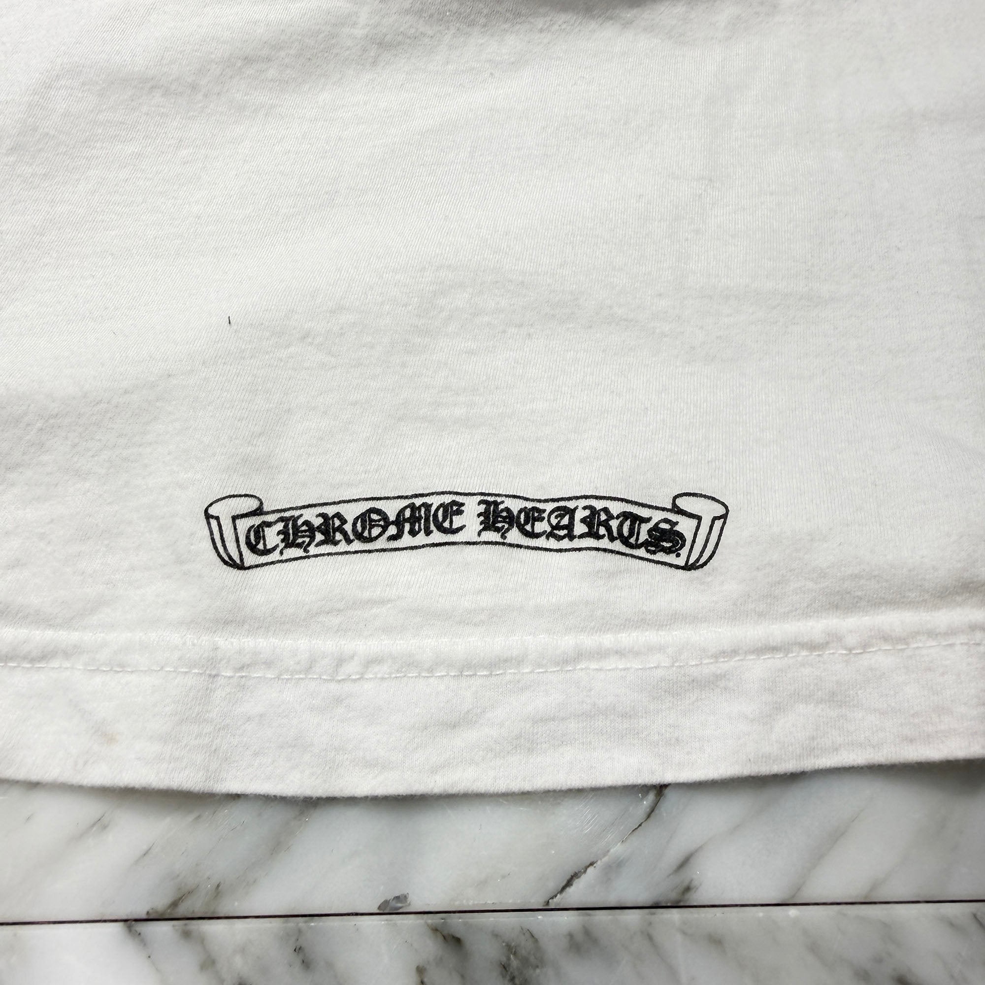 100％正規品 クロムハーツ ダガーアイチャート ロンT 試着のみ size.L