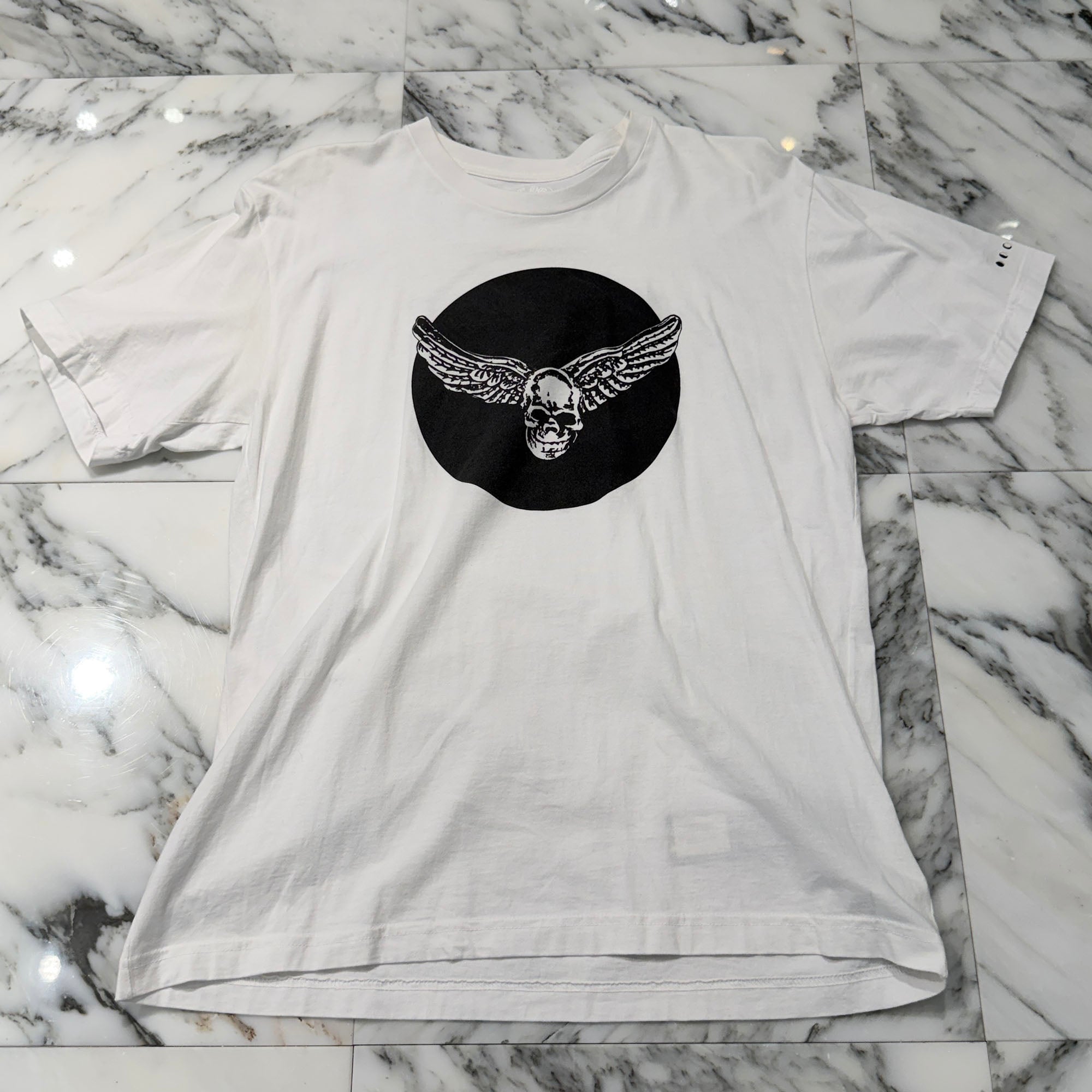 CHROME HEARTS FOTI Wing Crescent Moon Tee Size L クロムハーツ フォティ ウイング クレセントムーン Tシャツ サイズL