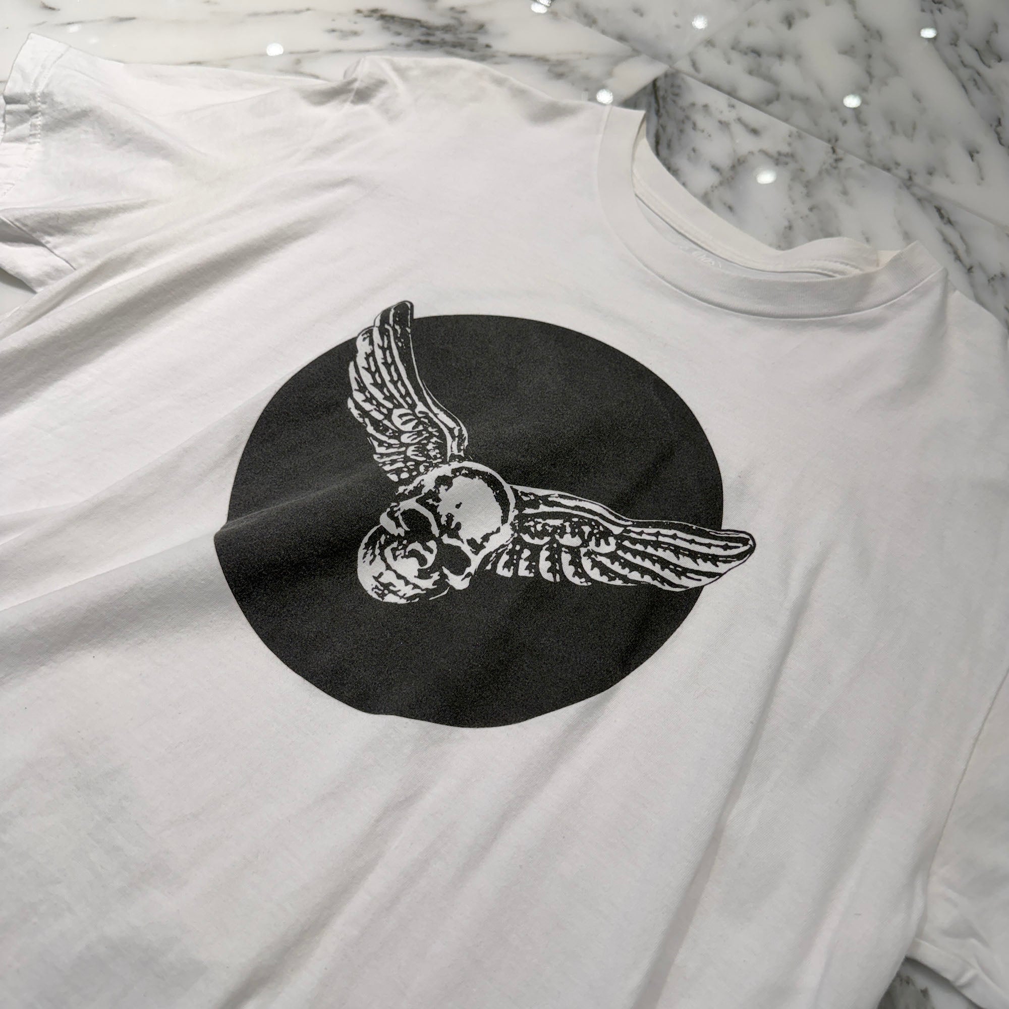 CHROME HEARTS FOTI Wing Crescent Moon Tee Size L クロムハーツ フォティ ウイング クレセントムーン Tシャツ サイズL