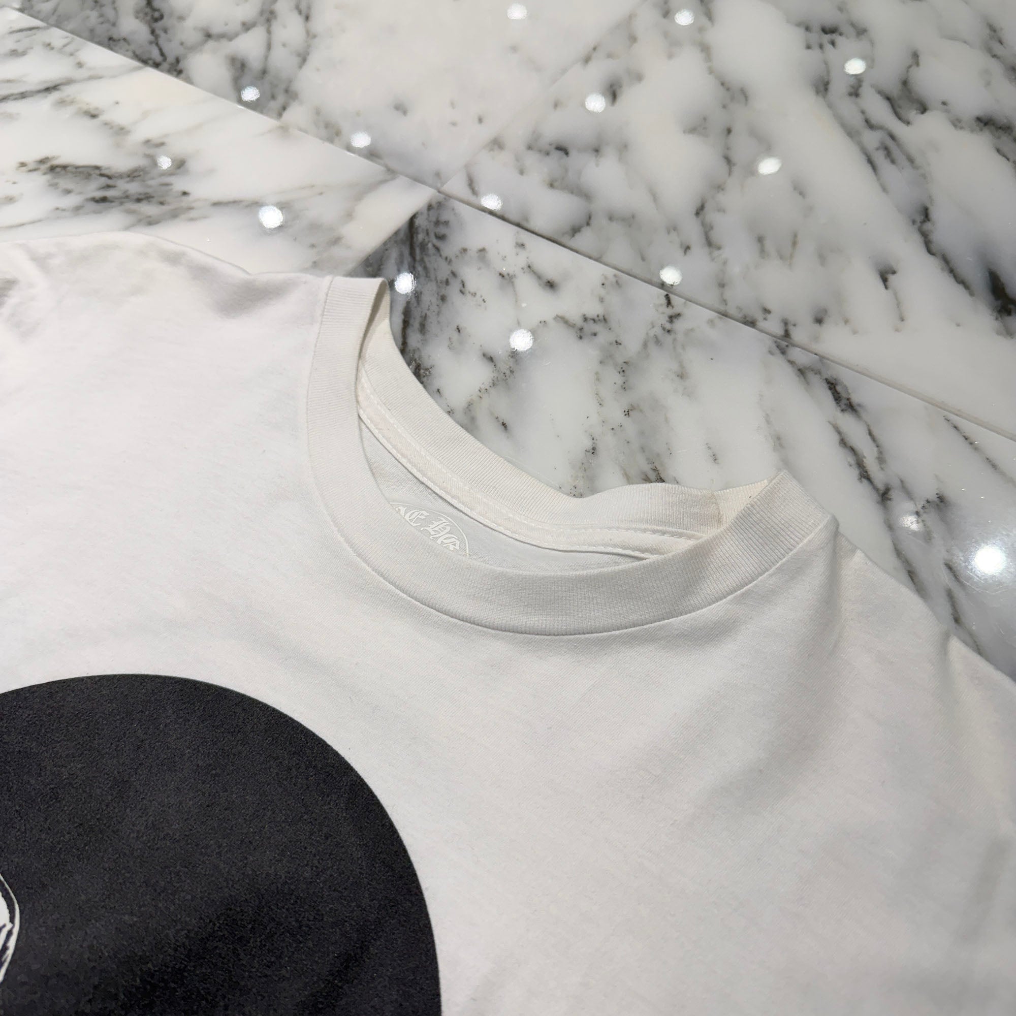 CHROME HEARTS FOTI Wing Crescent Moon Tee Size L クロムハーツ フォティ ウイング クレセントムーン Tシャツ サイズL