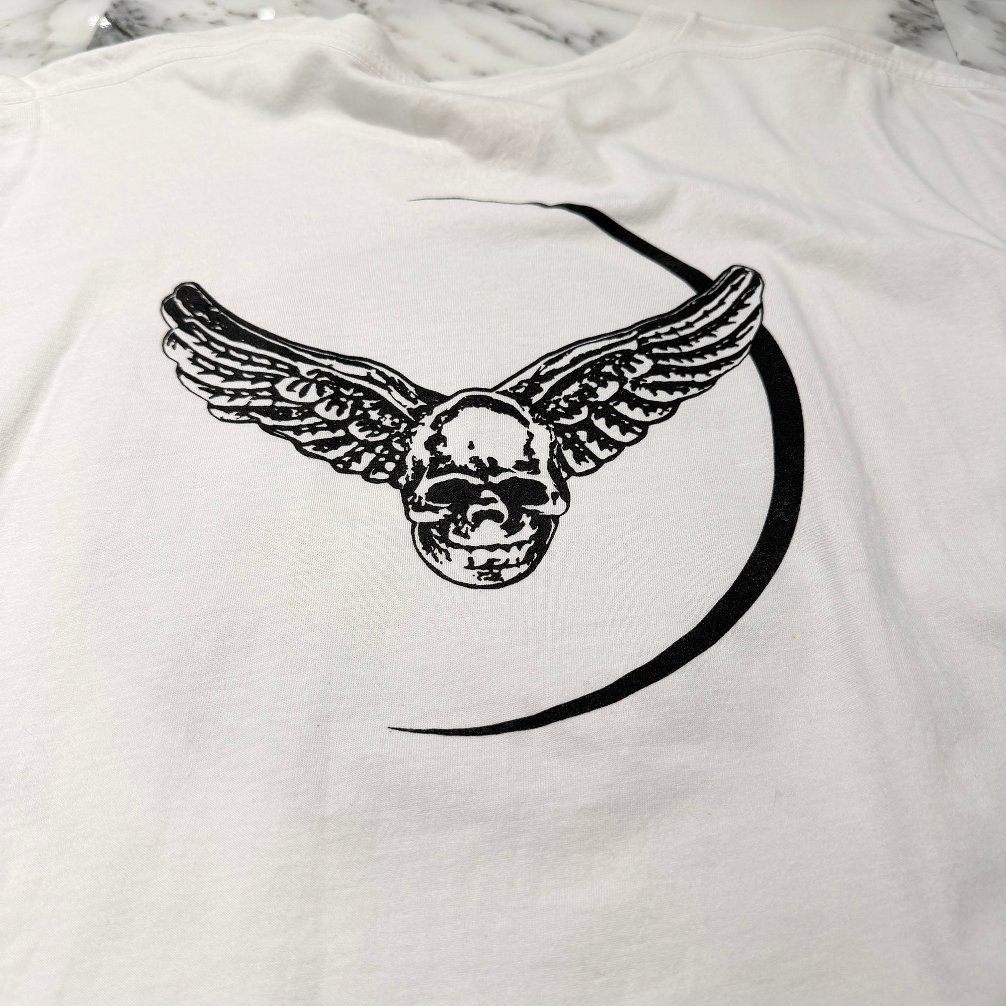 CHROME HEARTS FOTI Wing Crescent Moon Tee Size L クロムハーツ フォティ ウイング クレセントムーン Tシャツ サイズL