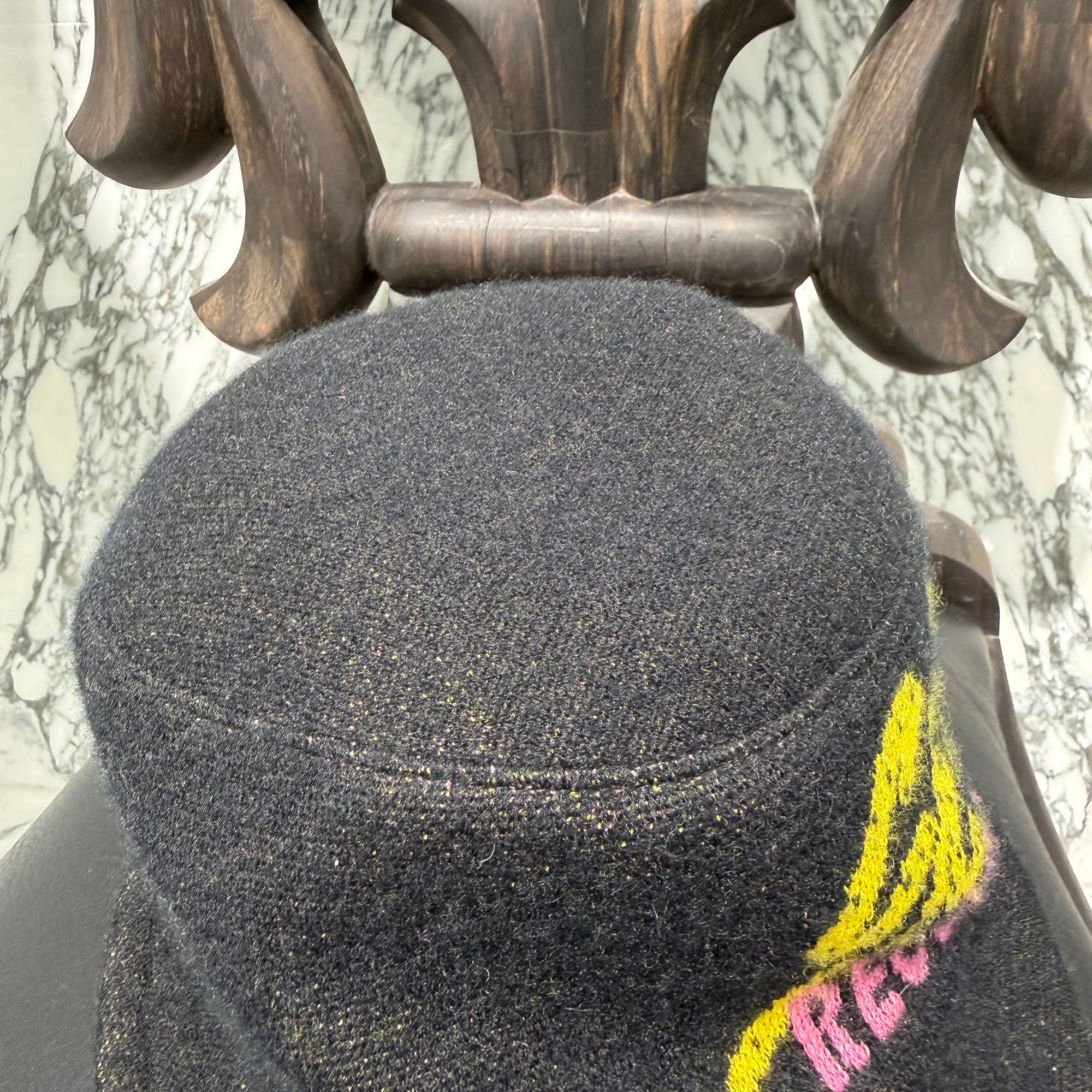 CHROME HEARTS×MATTY BOY Sex Records Cashmere Bucket Hat Size M(58.5cm) クロムハーツ×マッティボーイ セックスレコードカシミヤバケットハット サイズM(58.5cm)