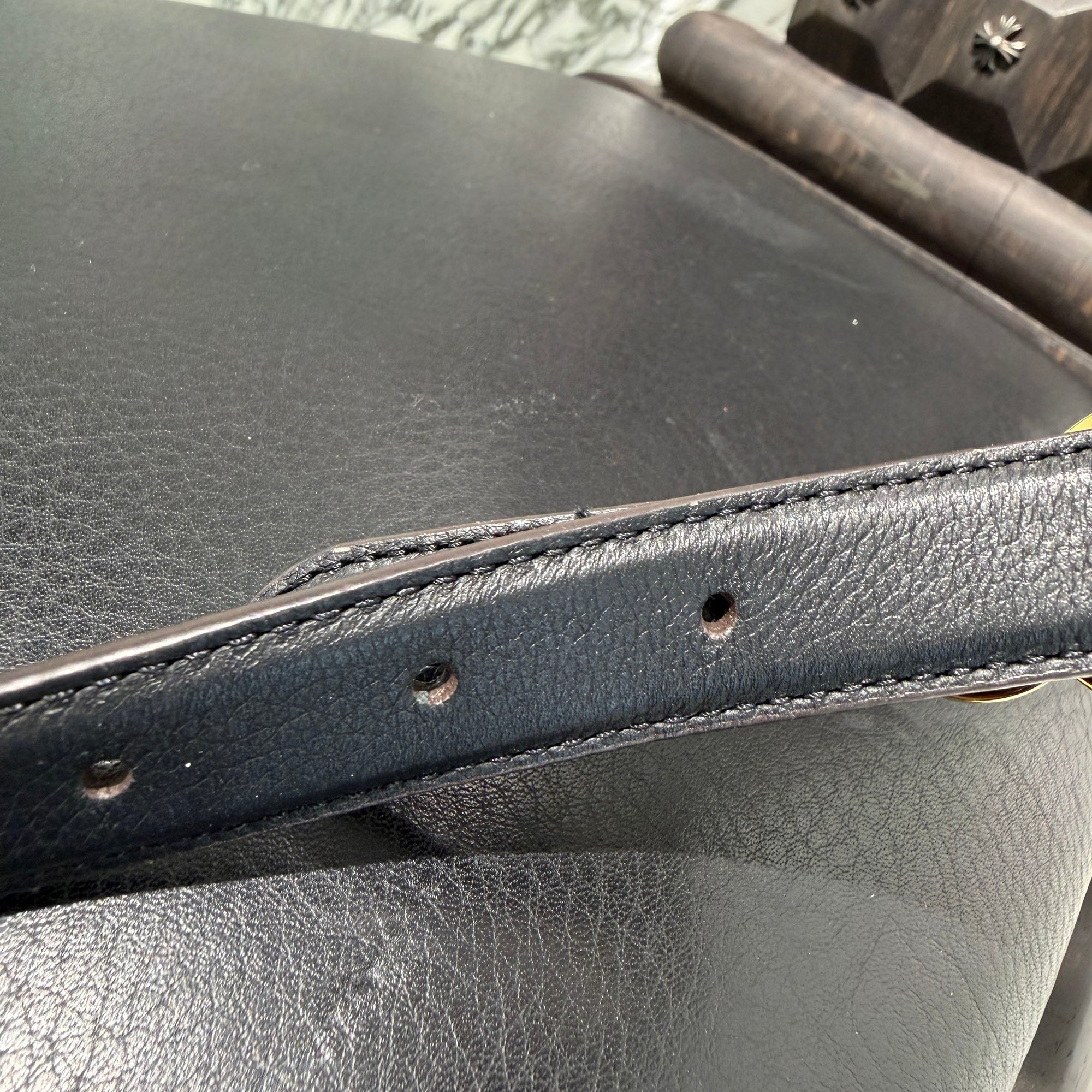 LOUIS VUITTON LV Trio 20mm Reversible Leather Belt AC4273 ルイヴィトン LVトリオ 20mm リバーシブル レザーベルト