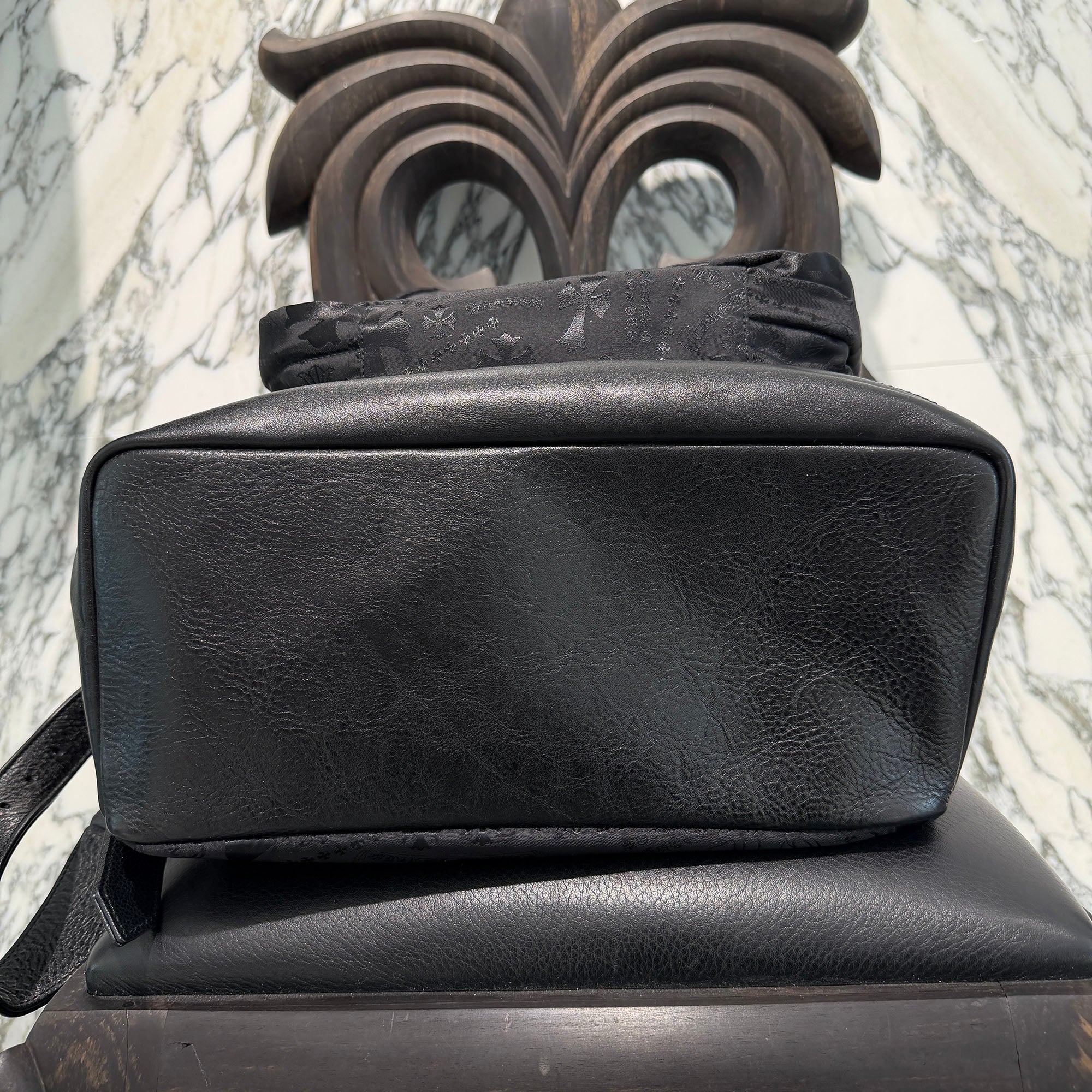 CHROME HEARTS 7th Grade Nylon Multi Logo Stencil Backpack クロムハーツ セブンスグレード ナイロン マルチ ロゴ ステンシル バックパック