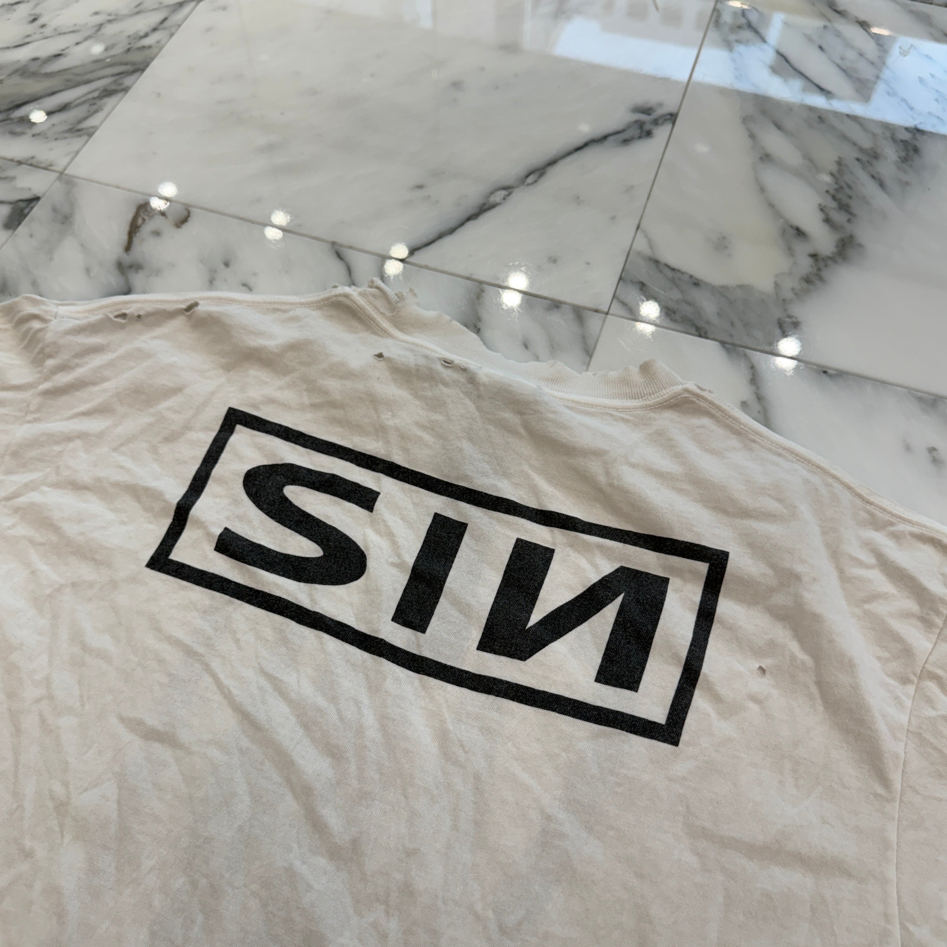 SAINT Mxxxxxx 2025SS "SAINT YOURSELF" Tee SM-HR8-0000-020 Size L セントマイケル "セイント・ユアセルフ" Tシャツ サイズL