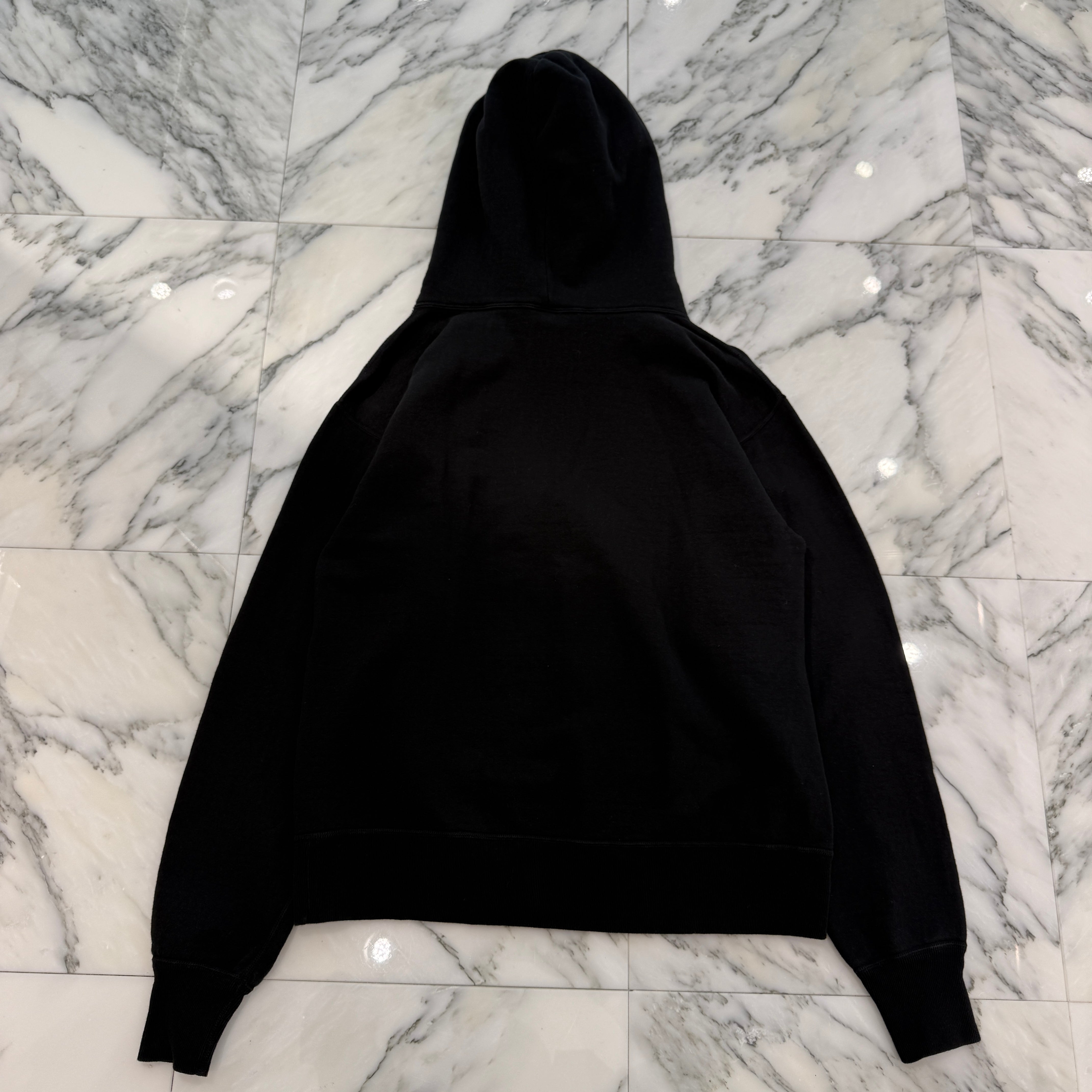 SAINT Mxxxxxx 2024SS Logo Patch Pullover Hoodie SM-YS8-0000-035 Size M セントマイケル ロゴパッチ プルオーバーフーディ サイズM