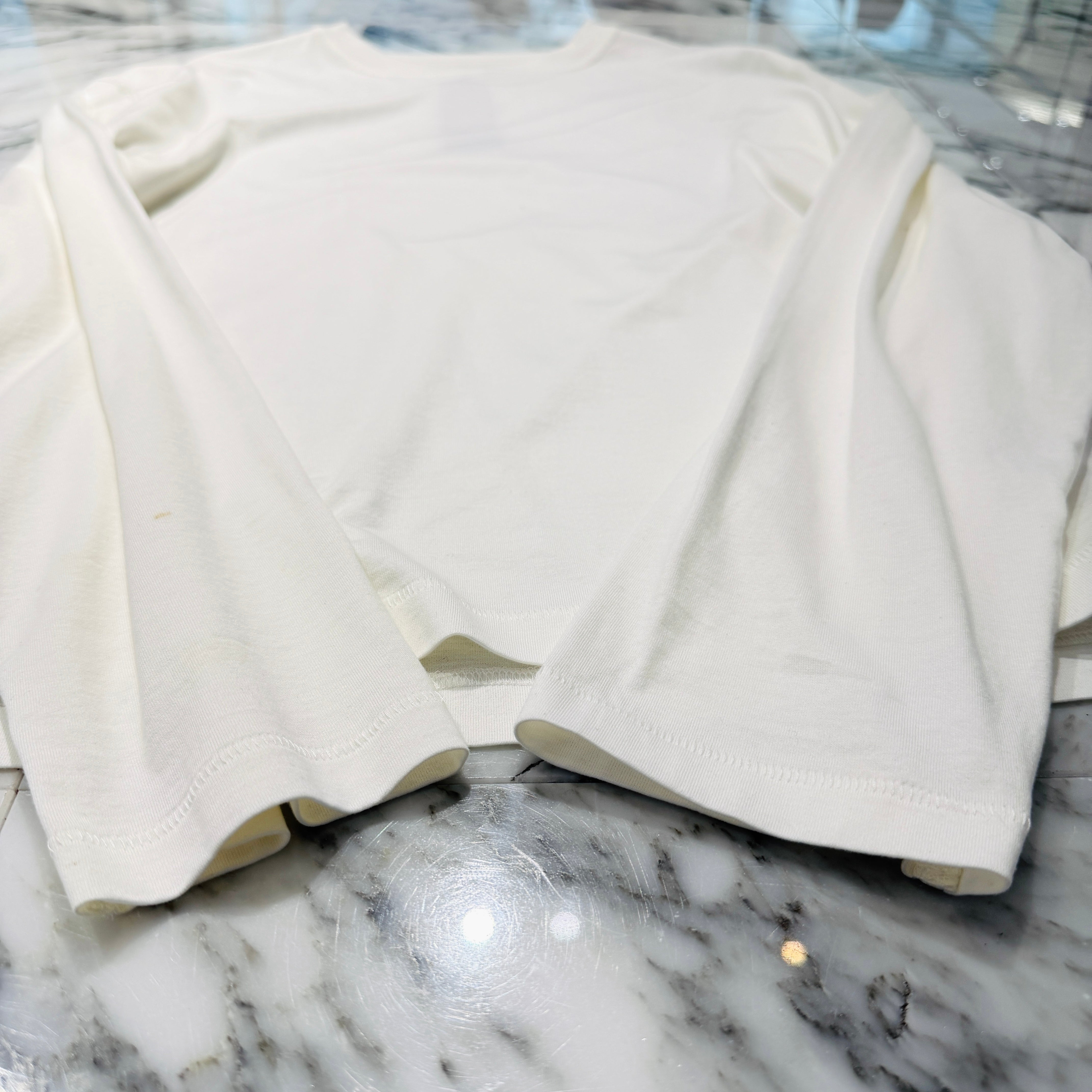 BOTTEGA VENETA 2024AW Front Logo Patch Long Sleeve Tee Size S ボッテガ・ヴェネタ フロントロゴパッチ ロングスリーブシャツ サイズS