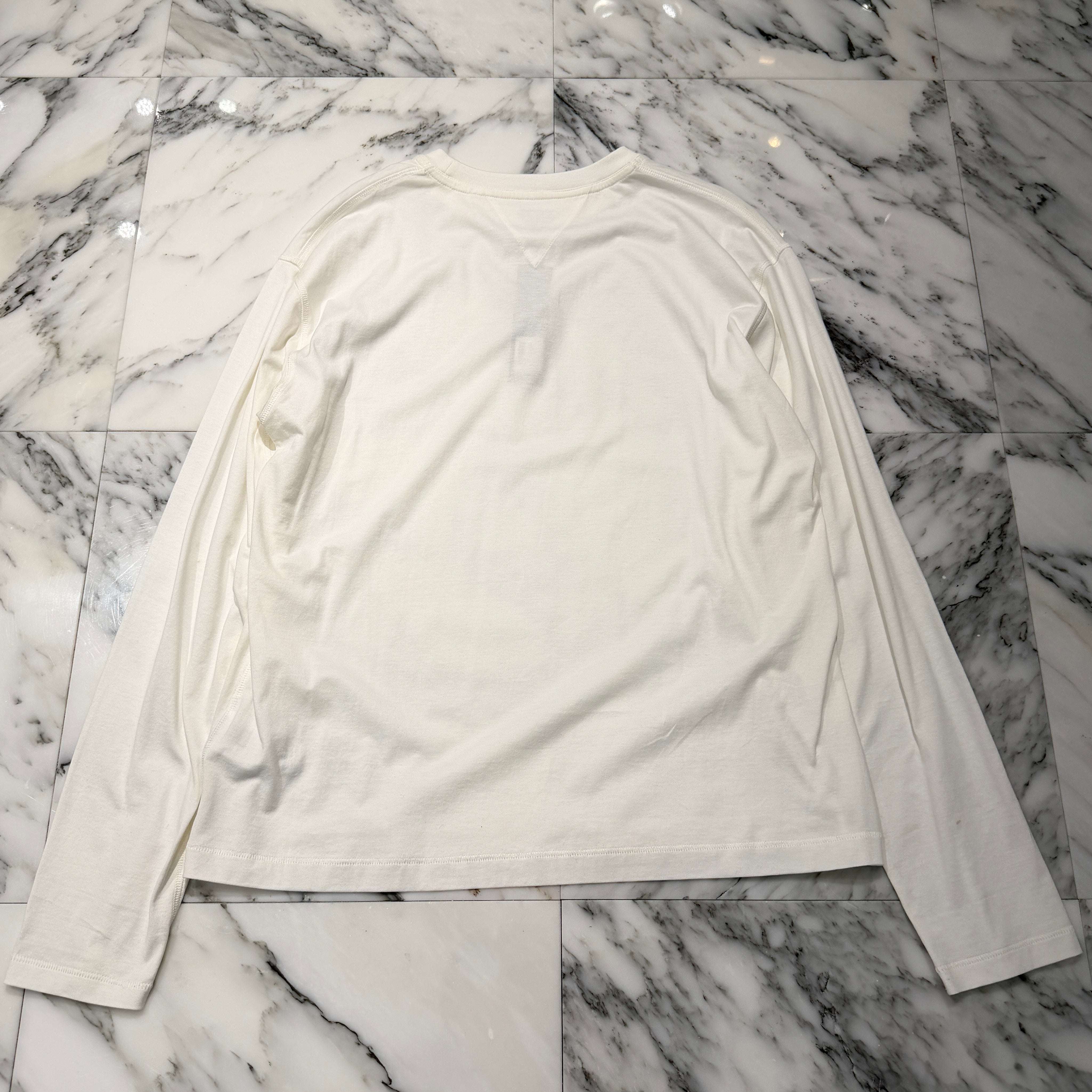 BOTTEGA VENETA 2024AW Front Logo Patch Long Sleeve Tee Size S ボッテガ・ヴェネタ フロントロゴパッチ ロングスリーブシャツ サイズS