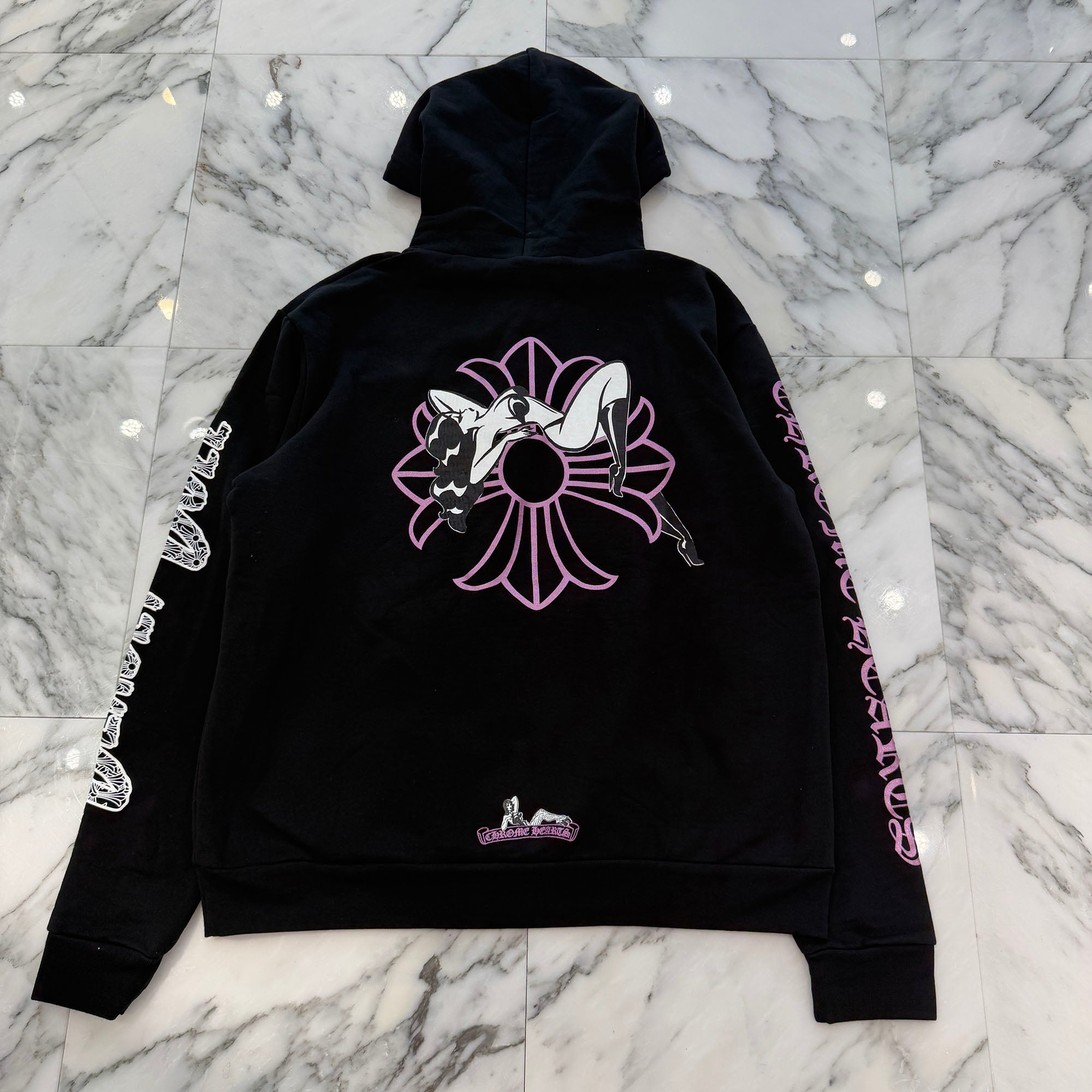 CHROME HEARTS × DEADLY DOLL 2026SS ONLINE Limited Pullover Hoodie Size XS クロムハーツ×デッドリードール オンライン限定 プルオーバーフーディ サイズXS