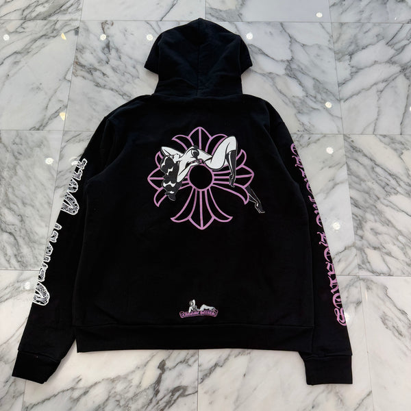 CHROME HEARTS × DEADLY DOLL 2026SS ONLINE Limited Pullover Hoodie Size M クロムハーツ×デッドリードール オンライン限定 プルオーバーフーディ サイズM