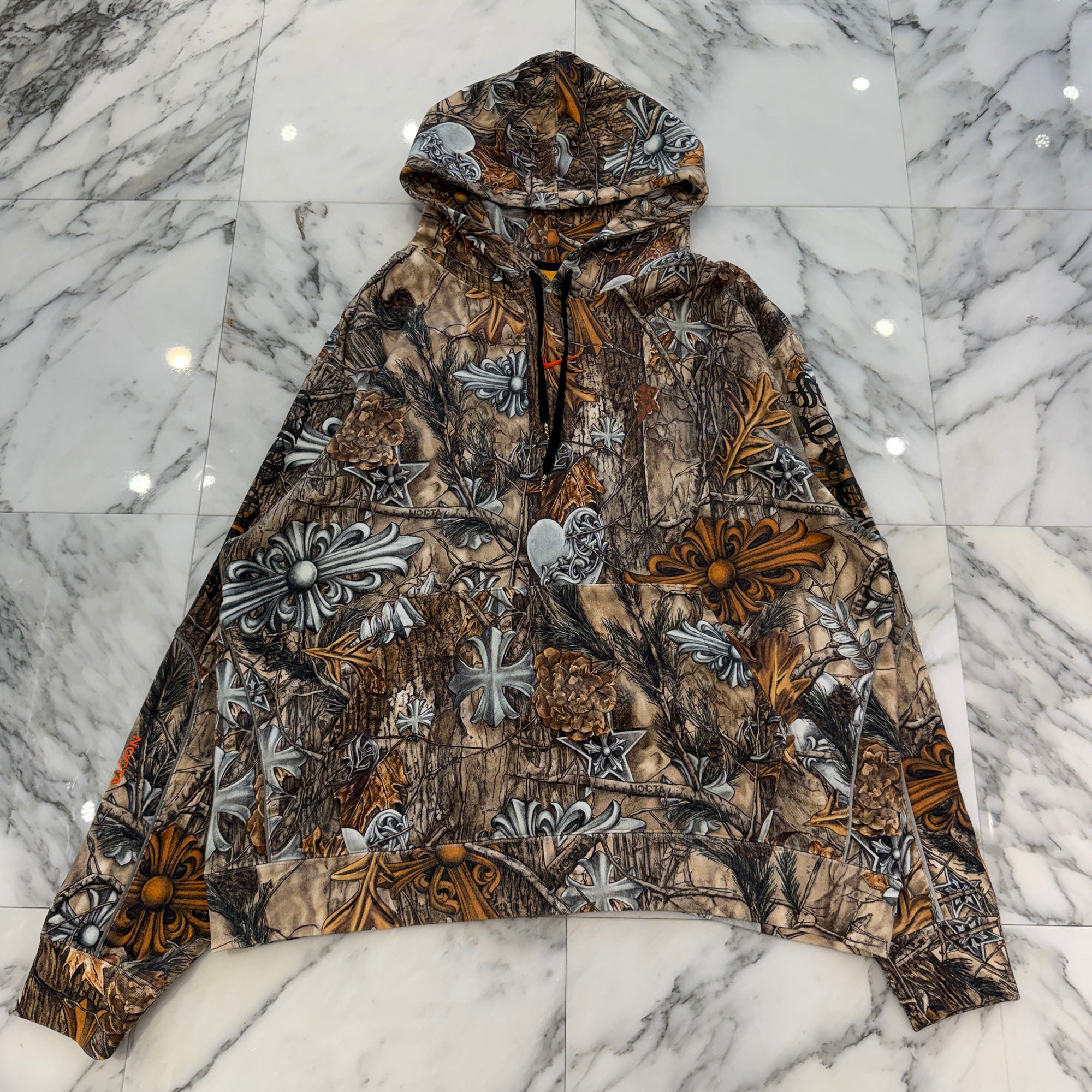 CHROME HEARTS × NIKE × Drake NOCTA 2026SS Camo Horseshoe Pullover Hoodie Size XXL クロムハーツ×ナイキ×ドレイク ノクタ カモホースシュープルオーバーフーディー サイズXXL