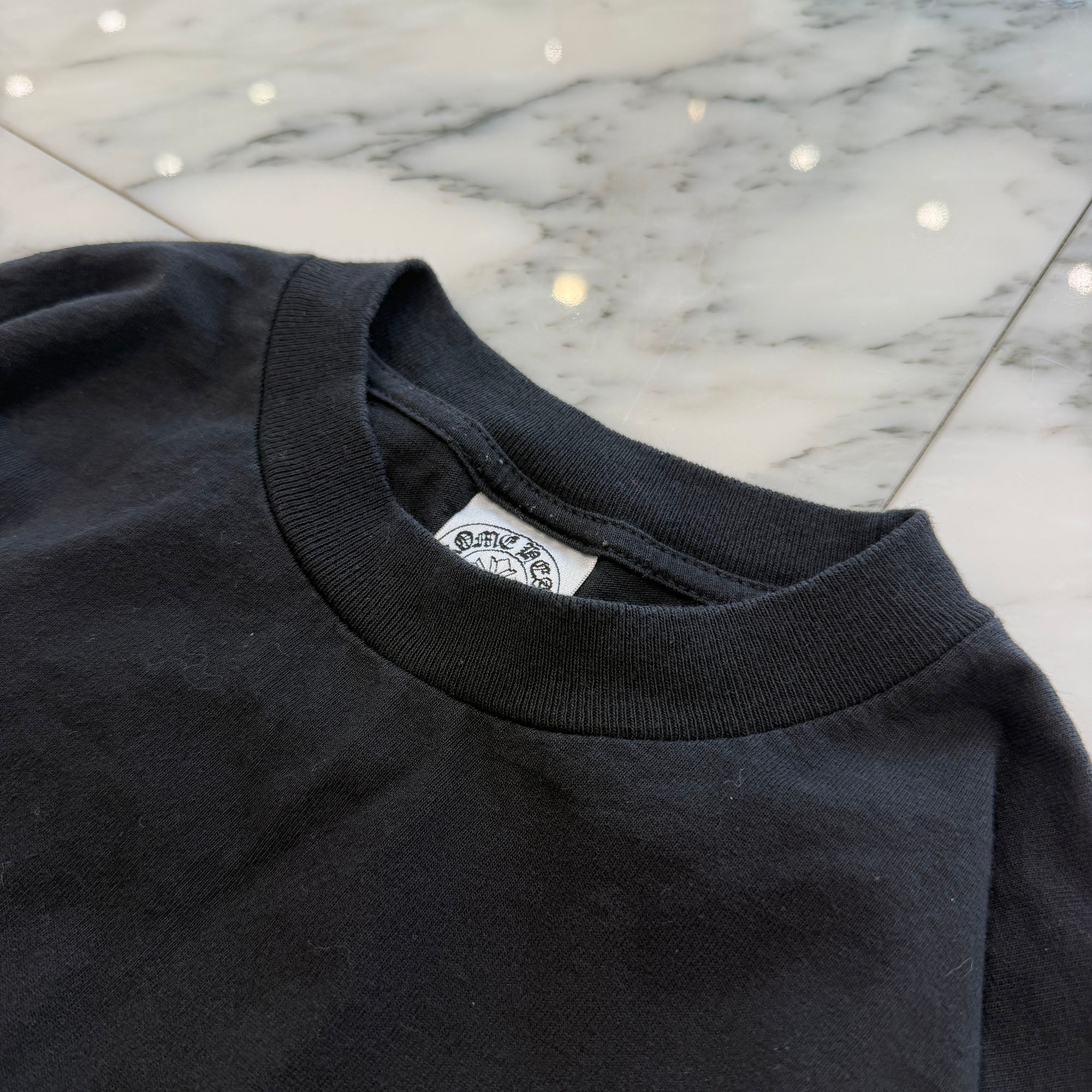 CHROME HEARTS× KYOSUKE HIMURO Vertical Logo Long Sleeve Tee Size M クロムハーツ × 氷室京介 ヴァーティカルロゴ ロングスリーブＴシャツ サイズM