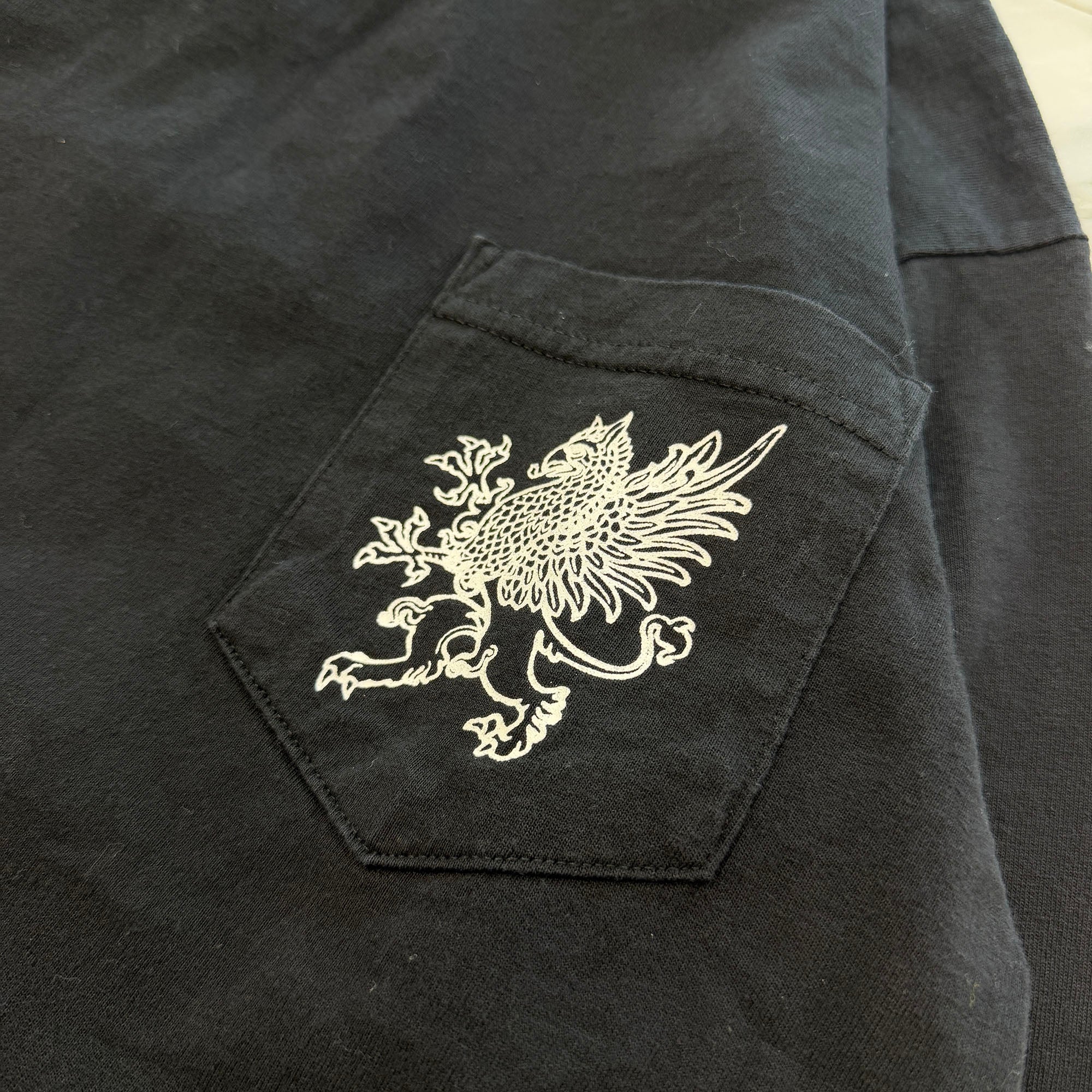 CHROME HEARTS× KYOSUKE HIMURO Vertical Logo Long Sleeve Tee Size M クロムハーツ × 氷室京介 ヴァーティカルロゴ ロングスリーブＴシャツ サイズM