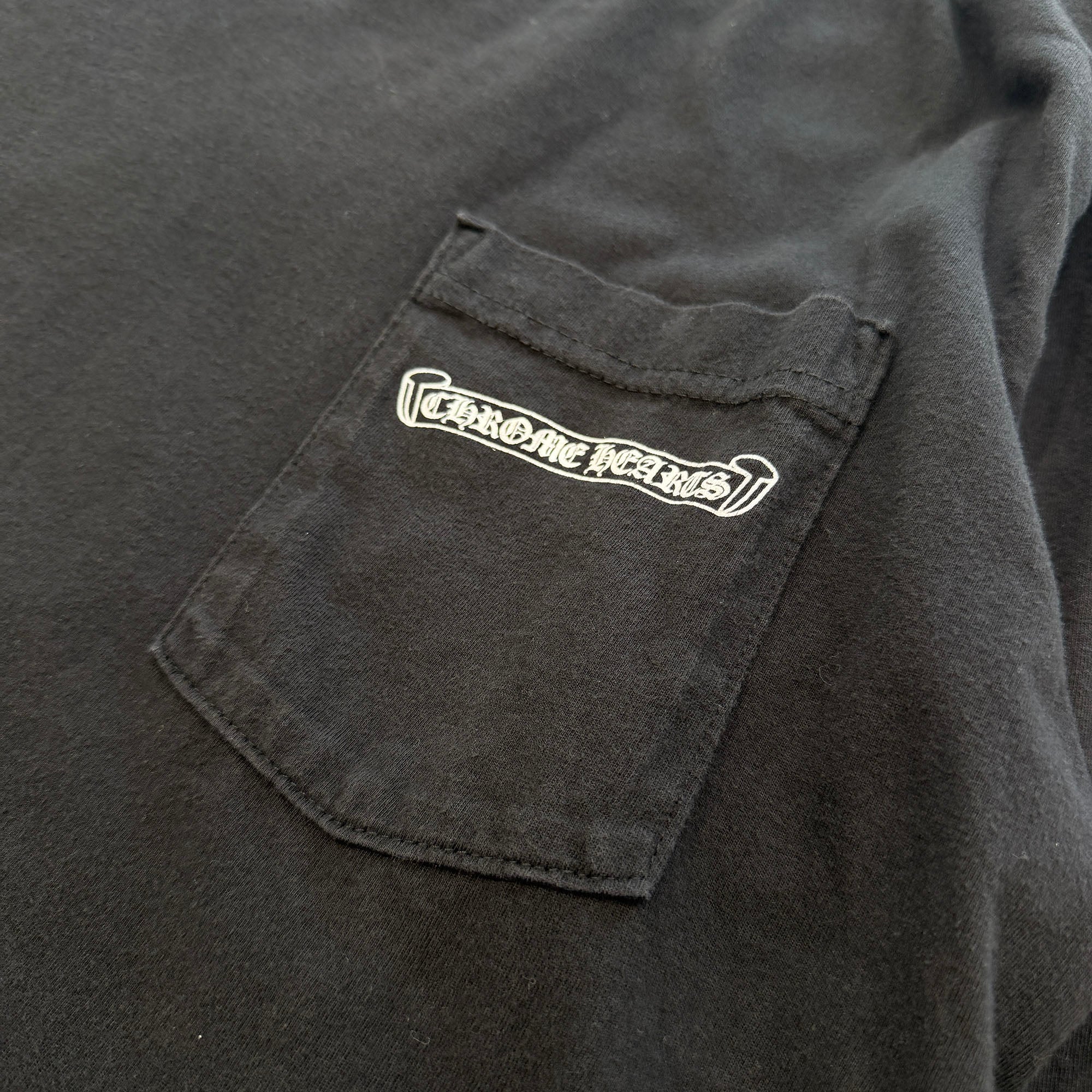 CHROME HEARTS Scroll CH Plus Long Sleeve Tee Size M クロムハーツ スクロール CHプラス ロングスリーブTシャツ サイズM