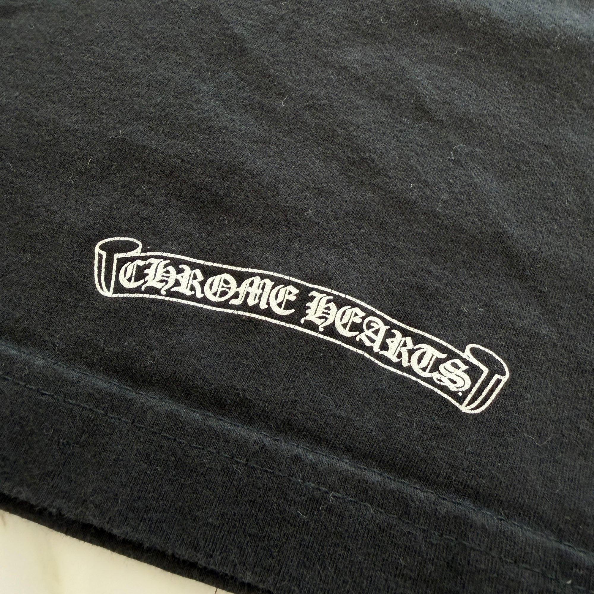 CHROME HEARTS Scroll CH Plus Long Sleeve Tee Size M クロムハーツ スクロール CHプラス ロングスリーブTシャツ サイズM