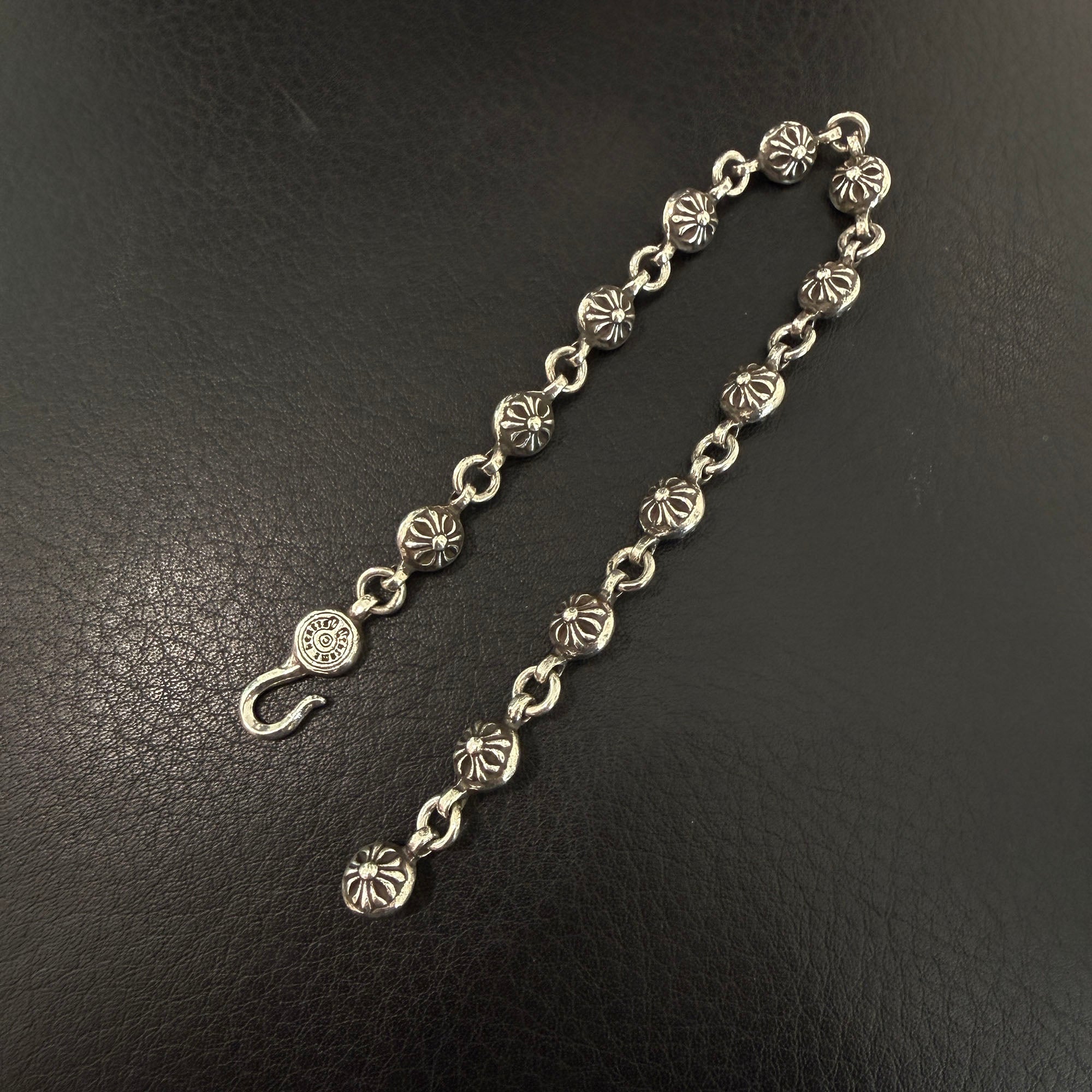 CHROME HEARTS CH Plus Cross Ball Bracelet クロムハーツ CHプラス クロスボール ブレスレット