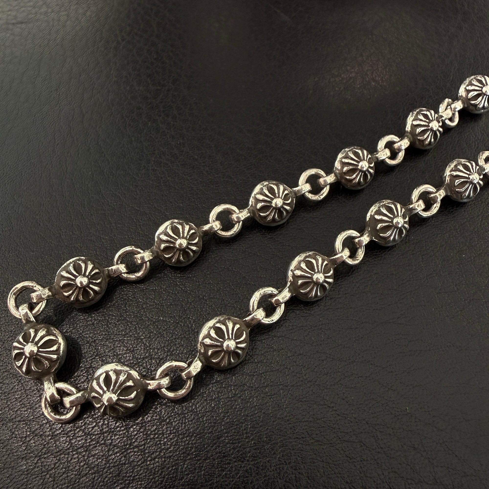 CHROME HEARTS CH Plus Cross Ball Bracelet クロムハーツ CHプラス クロスボール ブレスレット