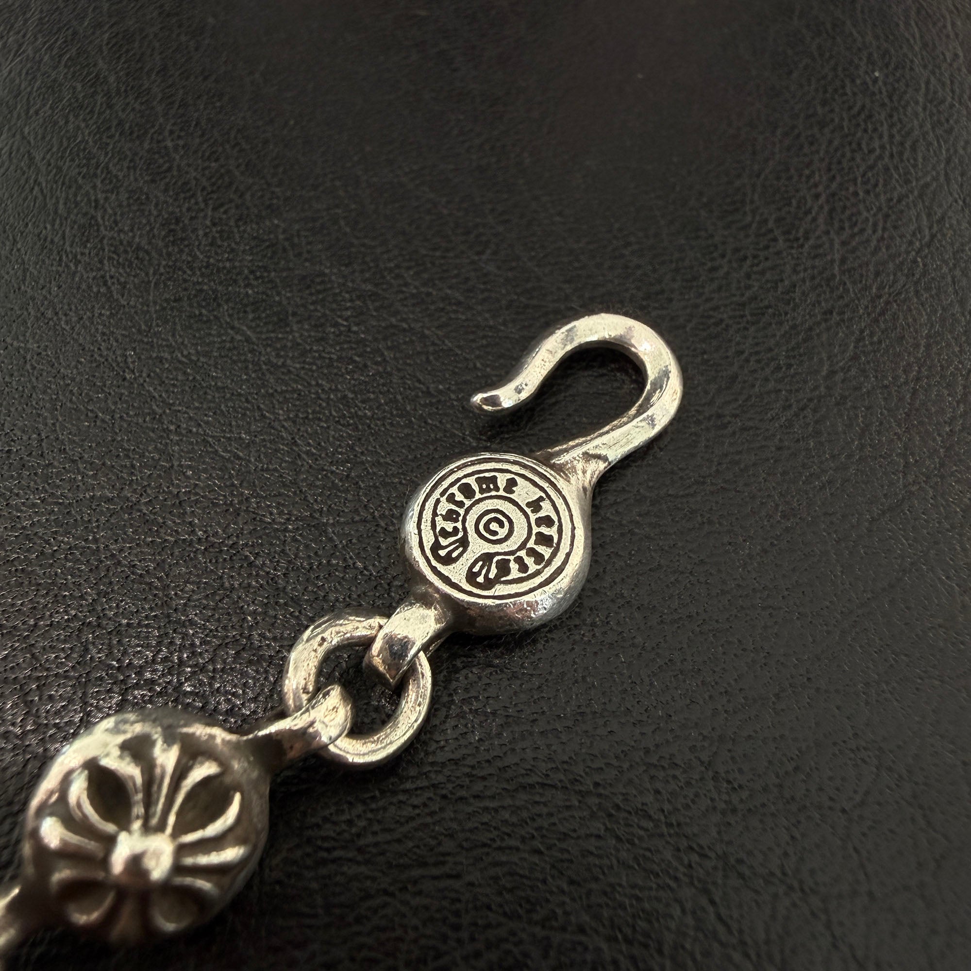 CHROME HEARTS CH Plus Cross Ball Bracelet クロムハーツ CHプラス クロスボール ブレスレット