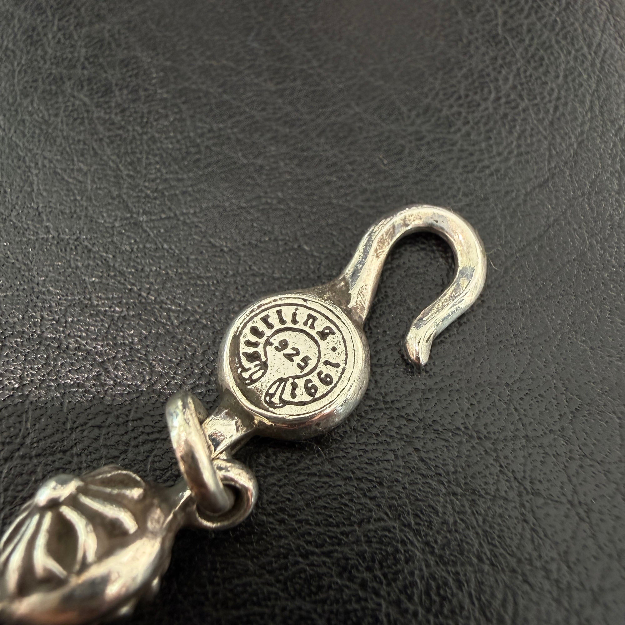 CHROME HEARTS CH Plus Cross Ball Bracelet クロムハーツ CHプラス クロスボール ブレスレット