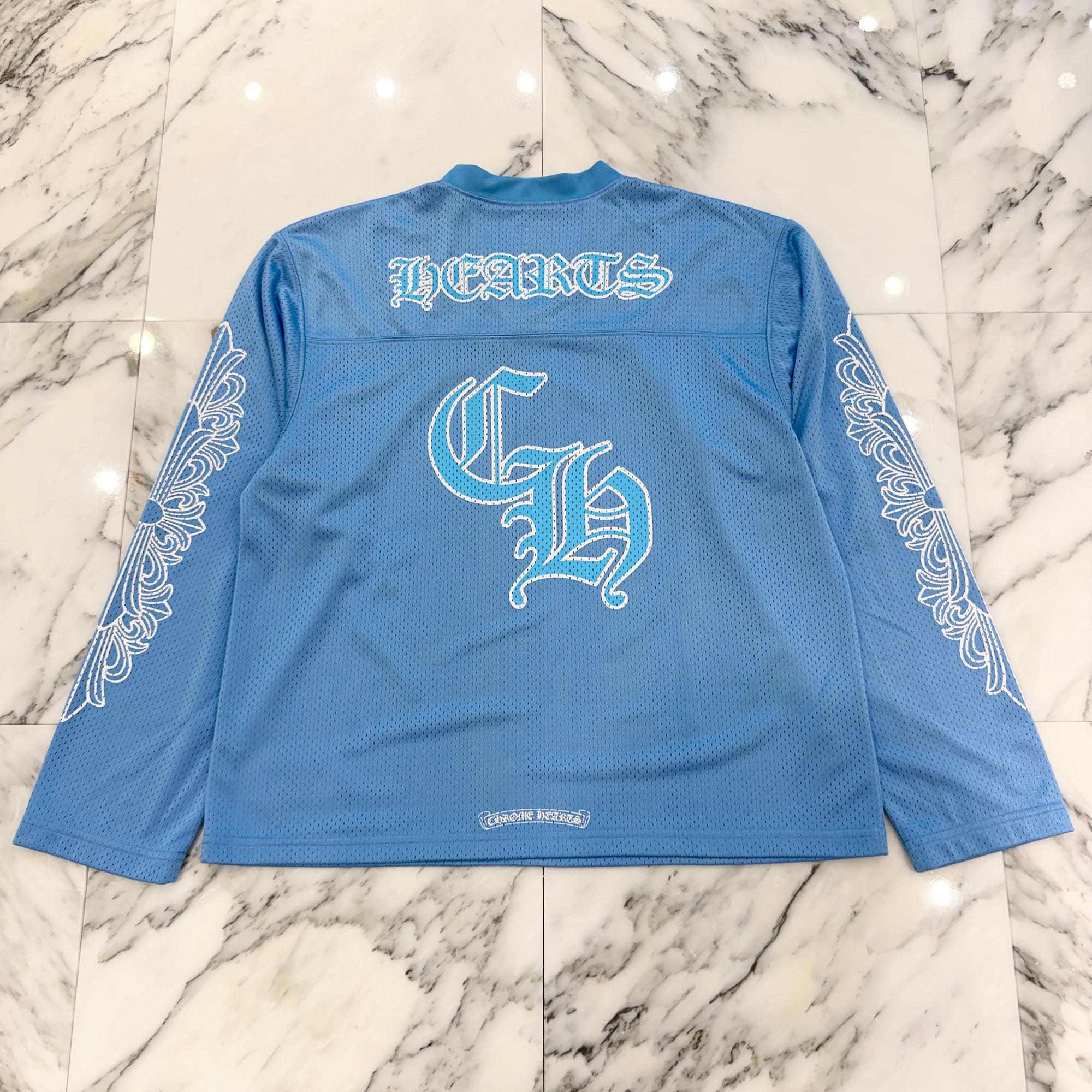 CHROME HEARTS 2024SS Mesh Warm Up Jersey Size M クロムハーツ メッシュウォームアップジャージーサイズM