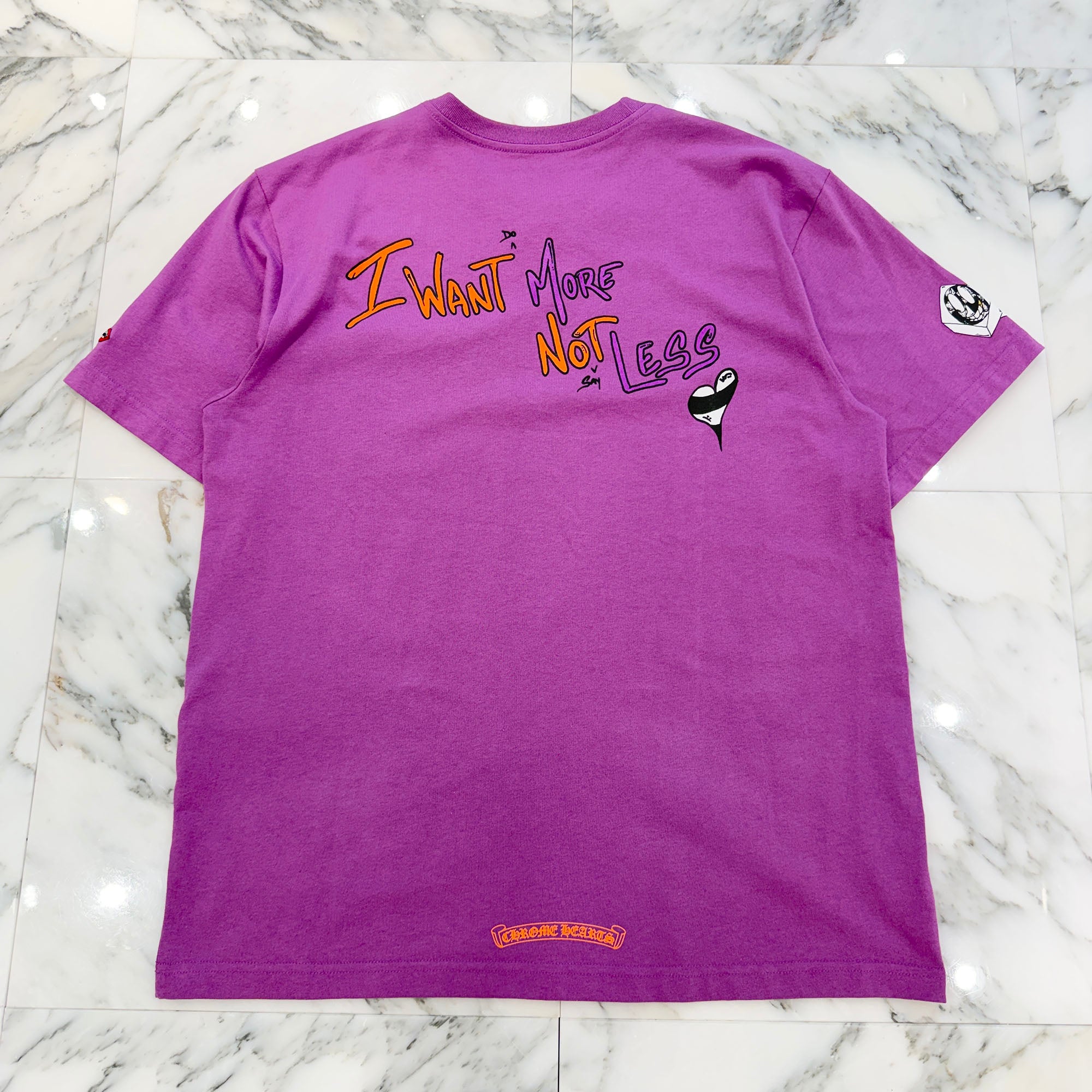 CHROME HEARTS × MATTY BOY 2024AW "I WANT MORE NOT LESS" Tee Size L クロムハーツ × マッティボーイ "アイウォントモアレス" Tシャツ サイズL