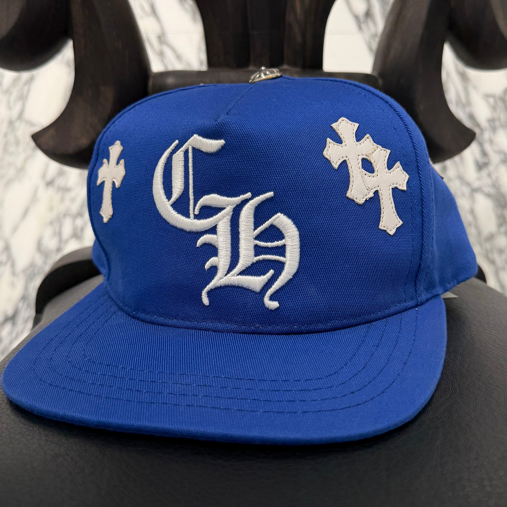 CHROME HEARTS Cemetery Cross Patch Trucker Cap Size ONE SIZE (53-60) クロムハーツ セメタリークロス トラッカーキャップ ONE SIZE (53-60)