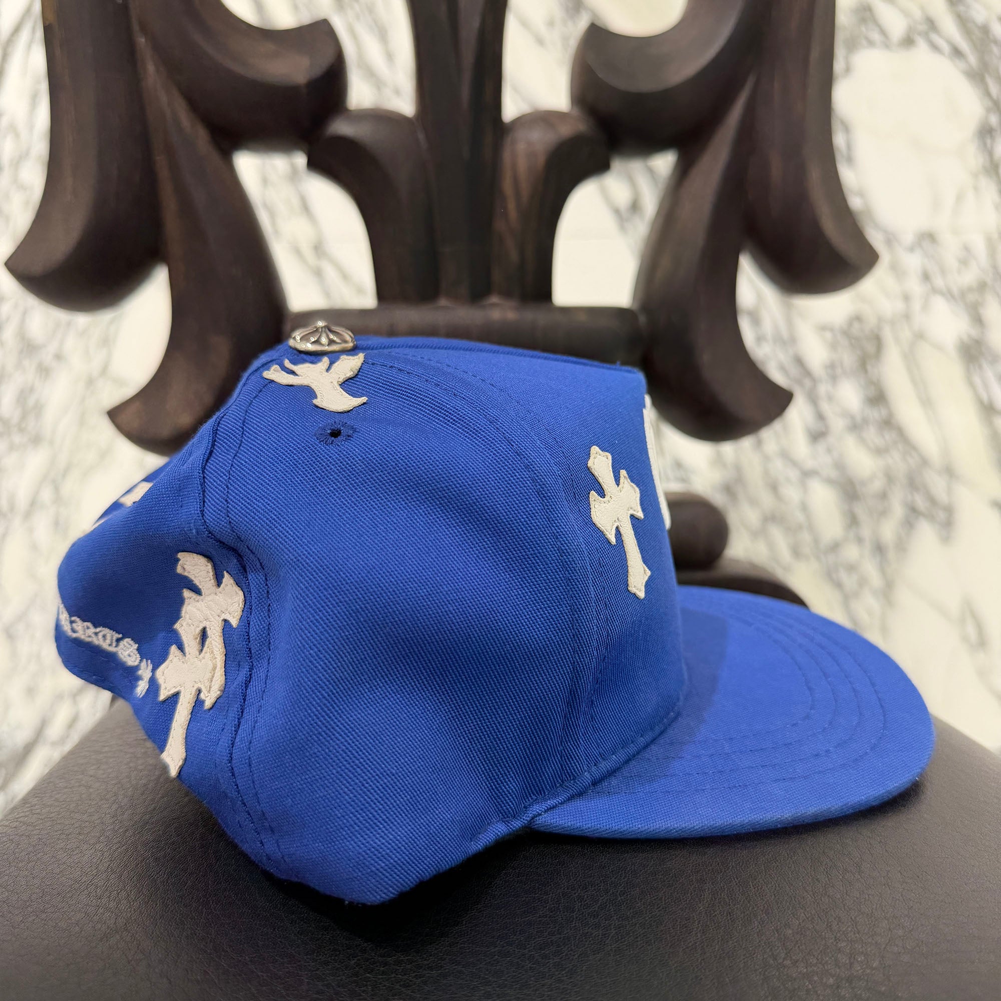 CHROME HEARTS Cemetery Cross Patch Trucker Cap Size ONE SIZE (53-60) クロムハーツ セメタリークロス トラッカーキャップ ONE SIZE (53-60)