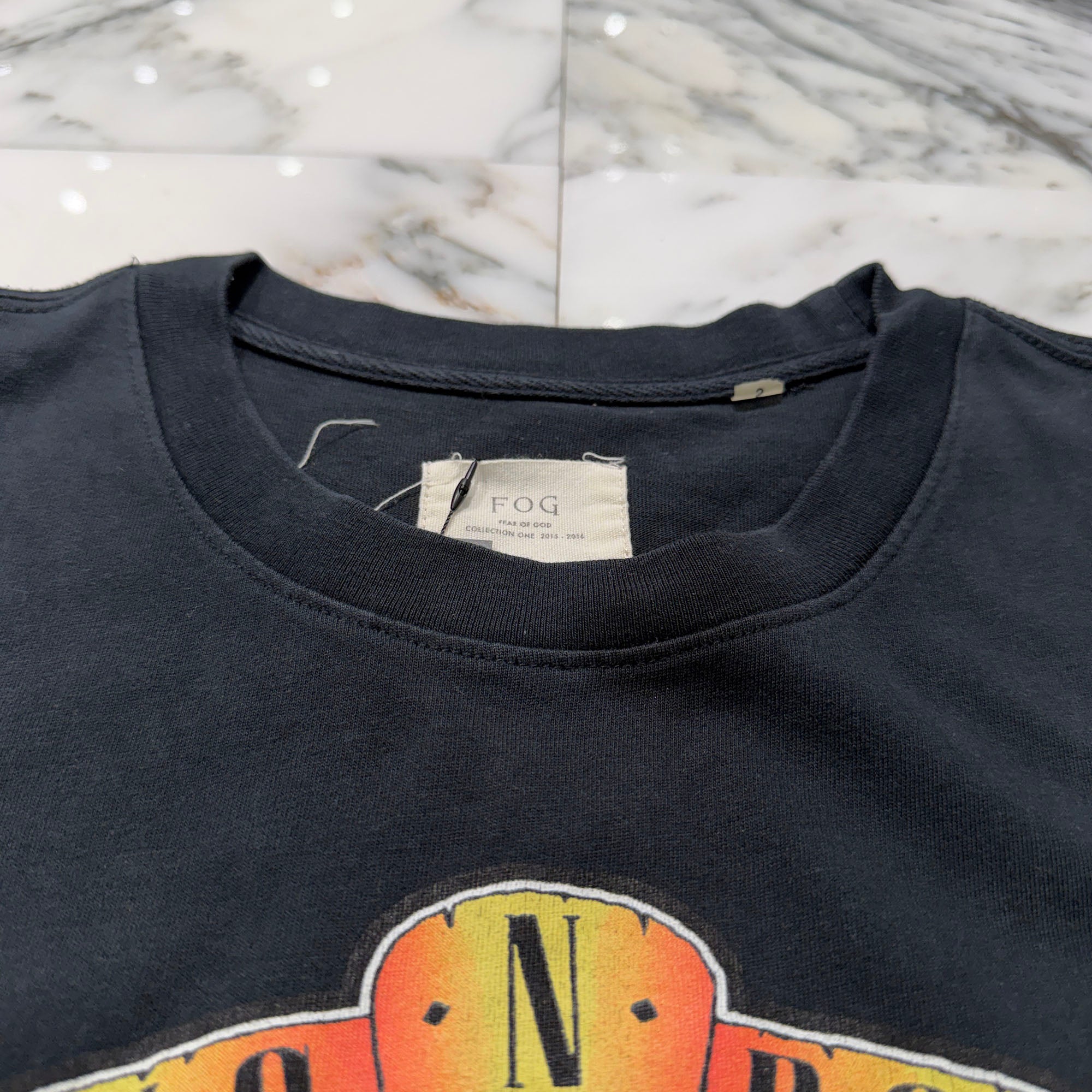 ESSENTIALS FEAR OF GOD 2015-2016 Guns N' Roses Appetite for Destruction Tee Size S エッセンシャル フィアオブゴッド ガンズアンドローゼス アペタイト フォー ディストラクション Tシャツ サイズS