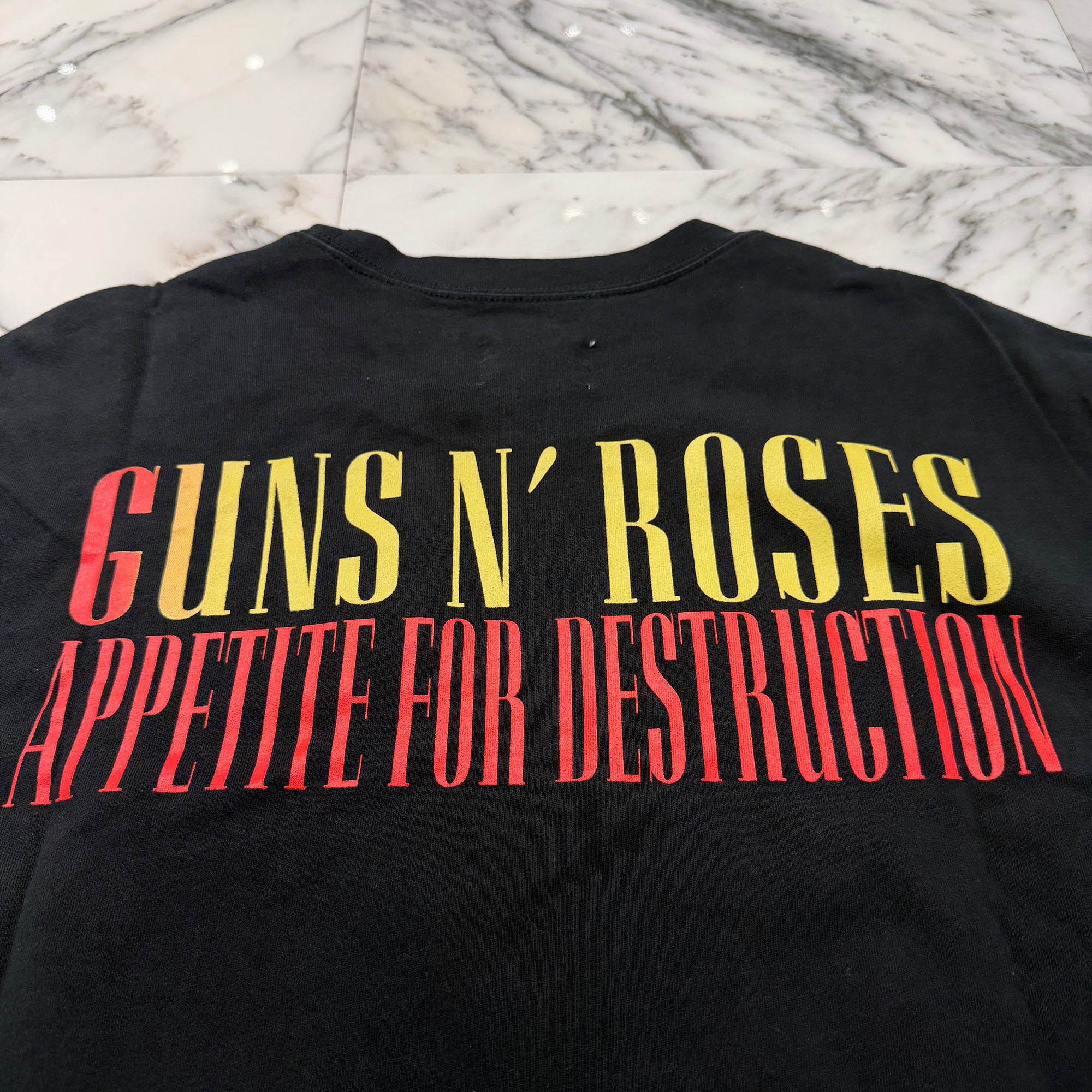 ESSENTIALS FEAR OF GOD 2015-2016 Guns N' Roses Appetite for Destruction Tee Size S エッセンシャル フィアオブゴッド ガンズアンドローゼス アペタイト フォー ディストラクション Tシャツ サイズS