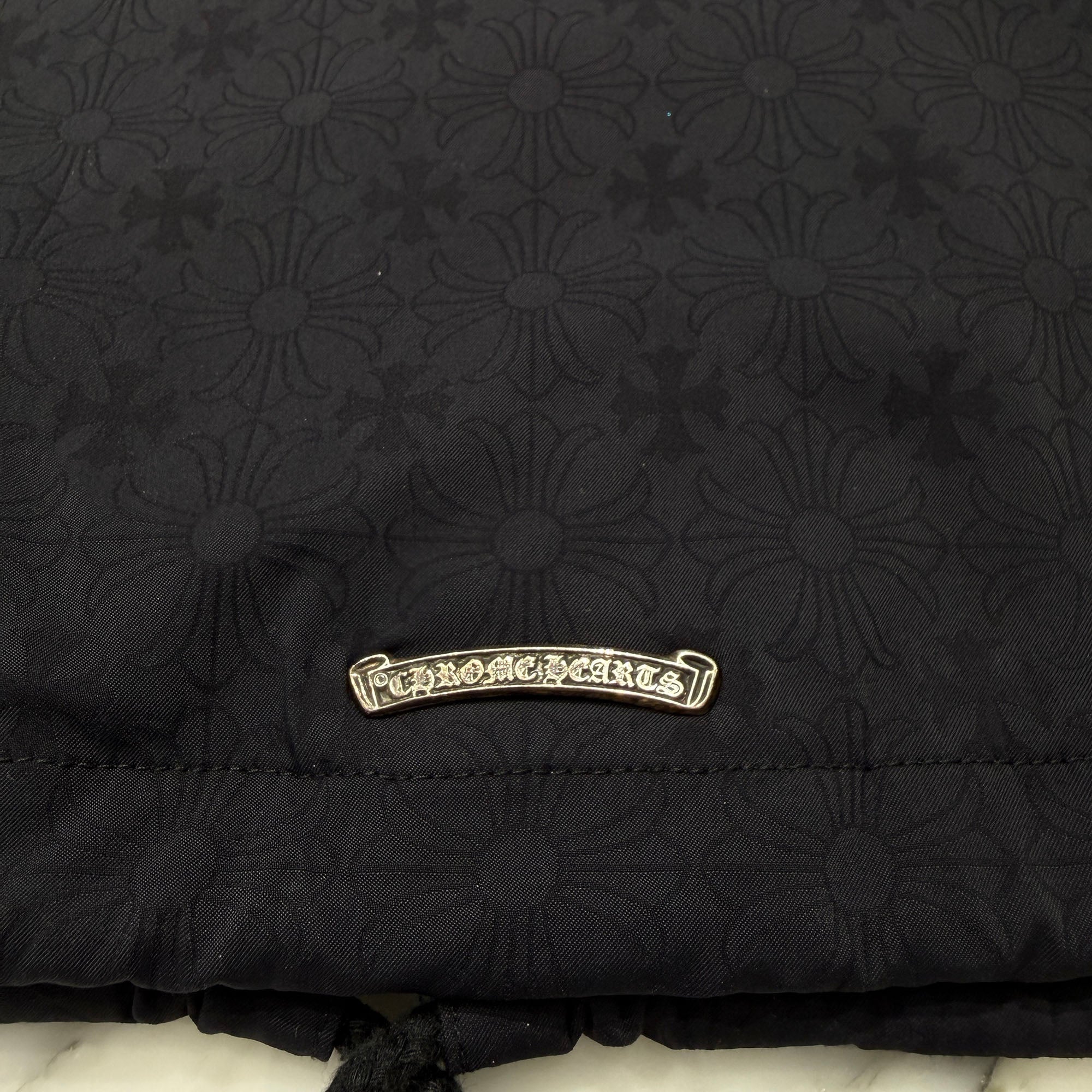 CHROME HEARTS Made In Hollywood CH Plus Eye Chart Coach Jacket
