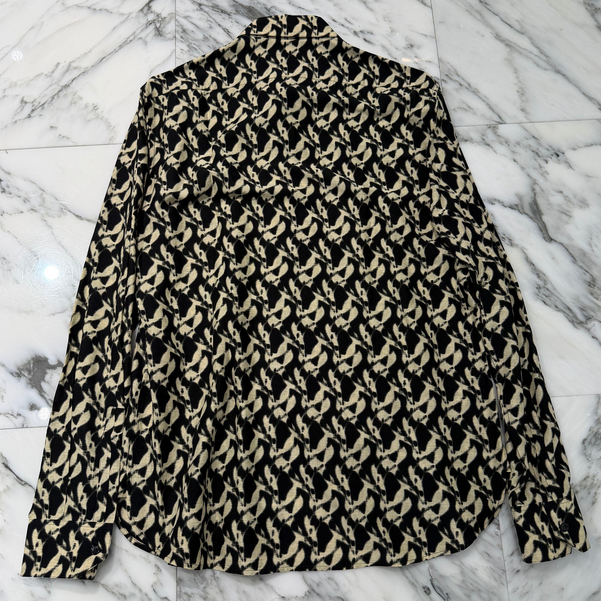 SAINT LAURENT PARIS 2022SS  Eve Color Classic Shirt 646850 Y2G02 Size 38 サンローランパリ イヴカラー クラシックシャツ サイズ38
