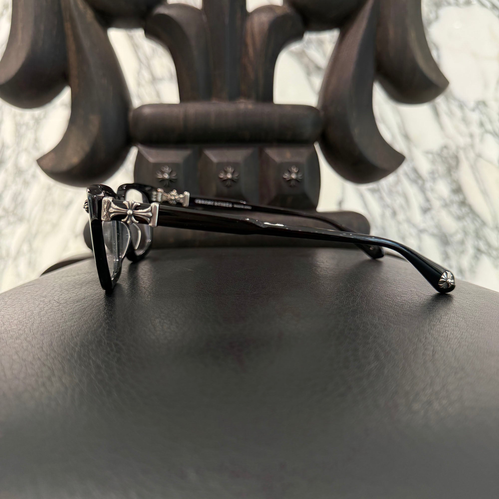 CHROME HEARTS COX UCKER Sunglasses Size 52口19-153 クロムハーツ コックスアッカー サングラス サイズ52口19-153