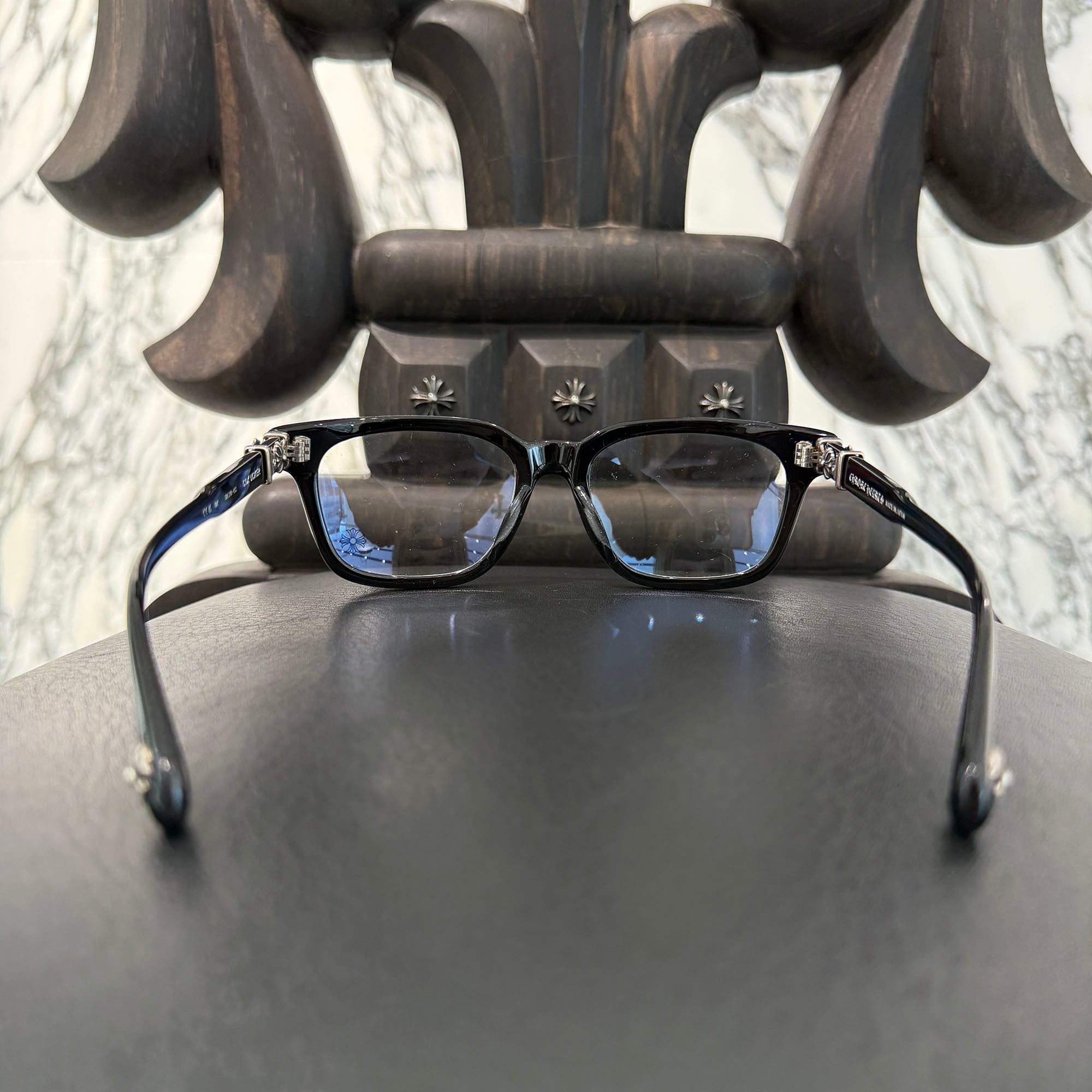 CHROME HEARTS COX UCKER Sunglasses Size 52口19-153 クロムハーツ コックスアッカー サングラス サイズ52口19-153